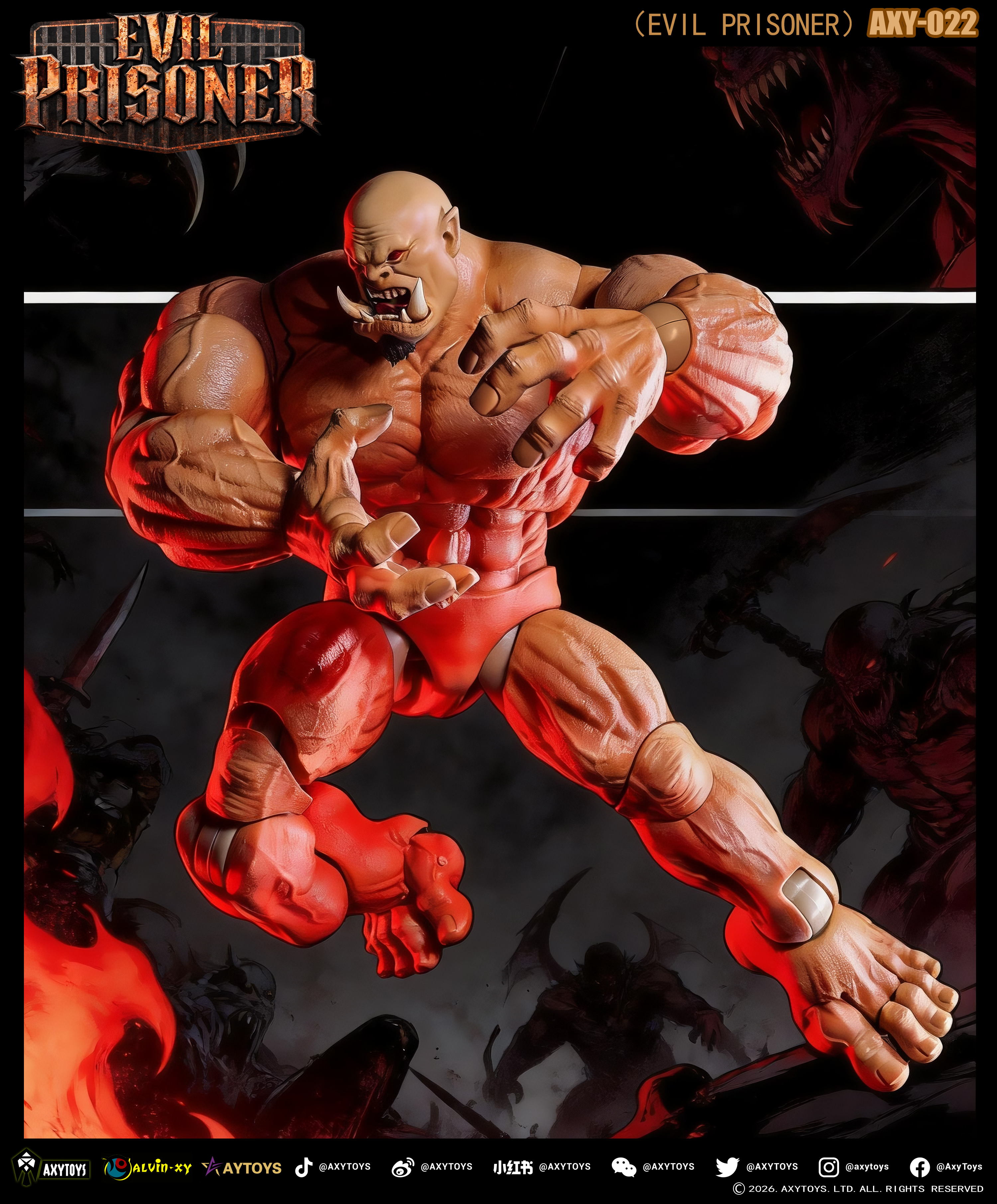 Evil Prisoner 1/12 Scale Action Figure (With Bonus) Gallery Image 4
