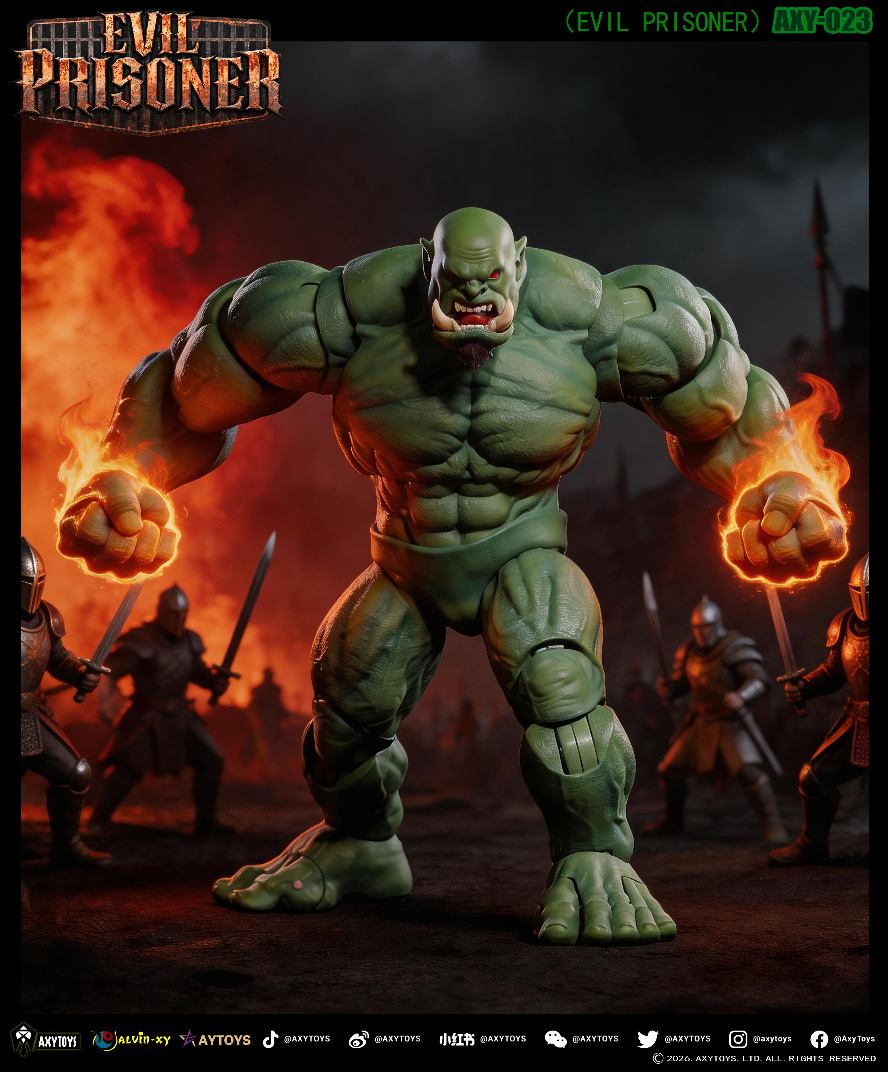 Evil Prisoner (Green Ver.) 1/12 Scale Action Figure (With Bonus) Gallery Image 9