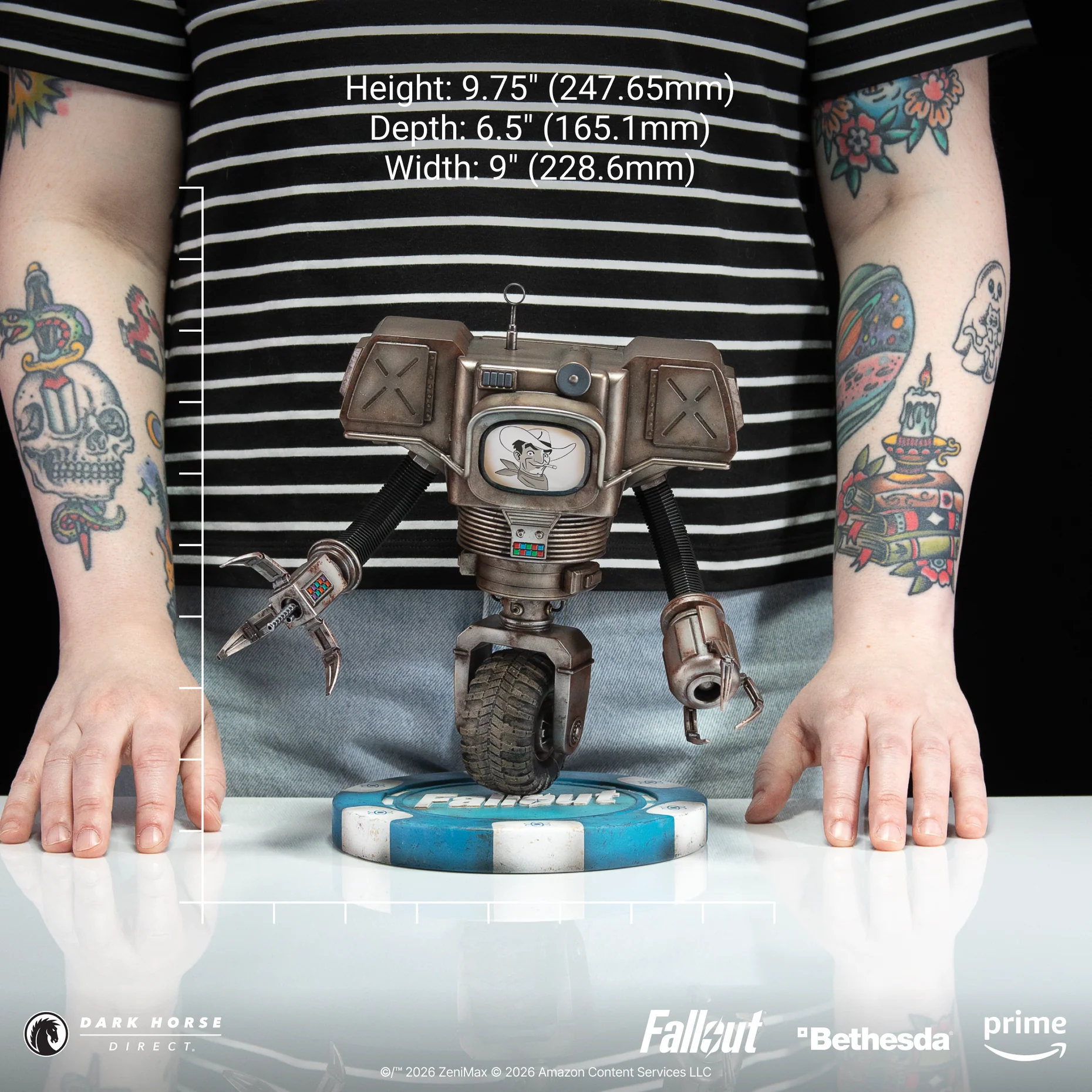 Fallout (TV Series) Victor (Securitron) PVC Figure Gallery Image 16