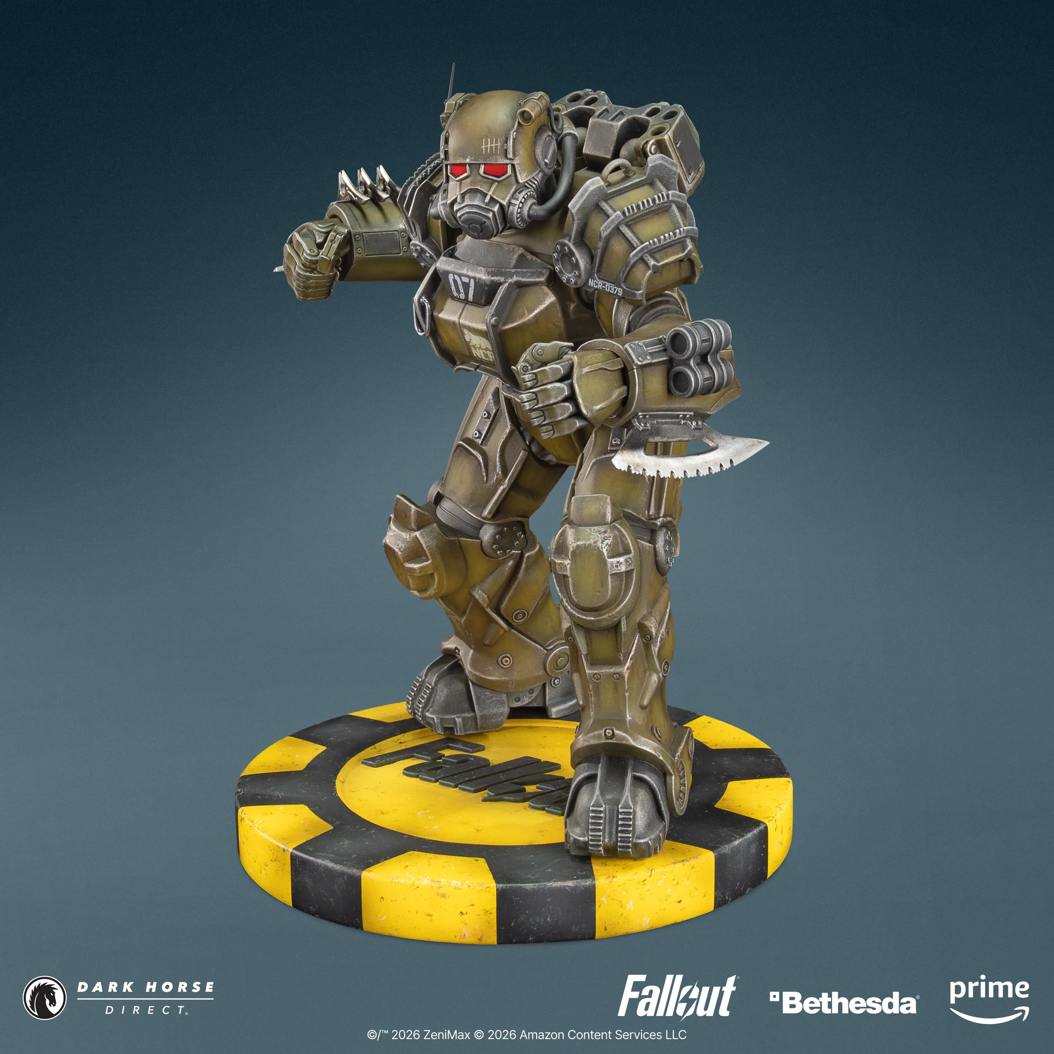Fallout (TV Series) NCR Power Armor PVC Figure Gallery Image 4