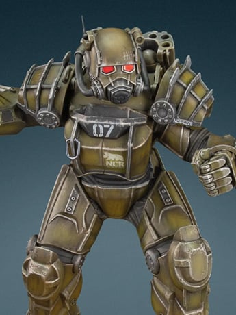Image of Fallout (TV Series) NCR Power Armor PVC Figure