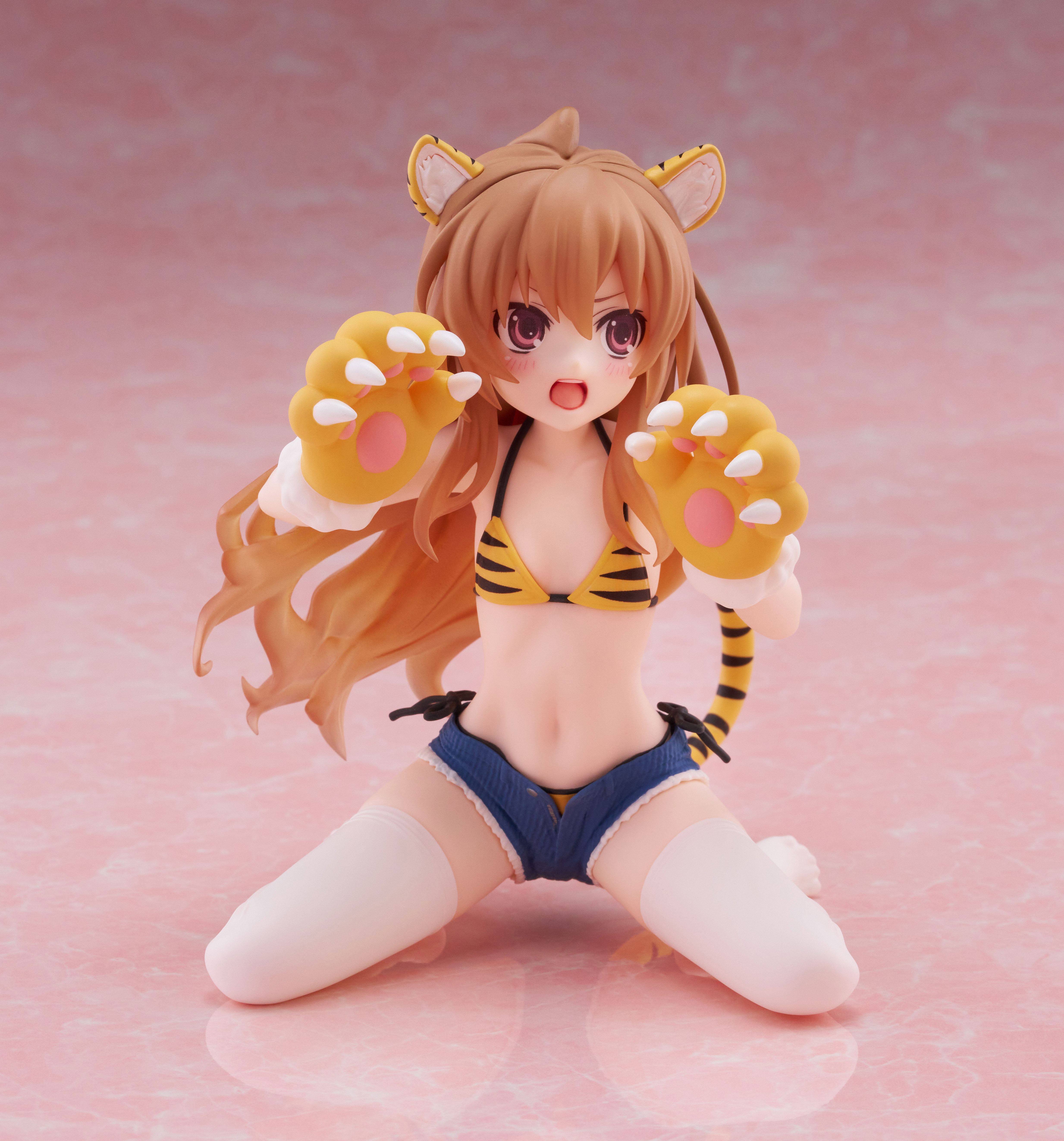 Toradora! Desktop Cute Taiga Aisaka (Tiger Costume Swimwear Ver.) Figure Gallery Image 11