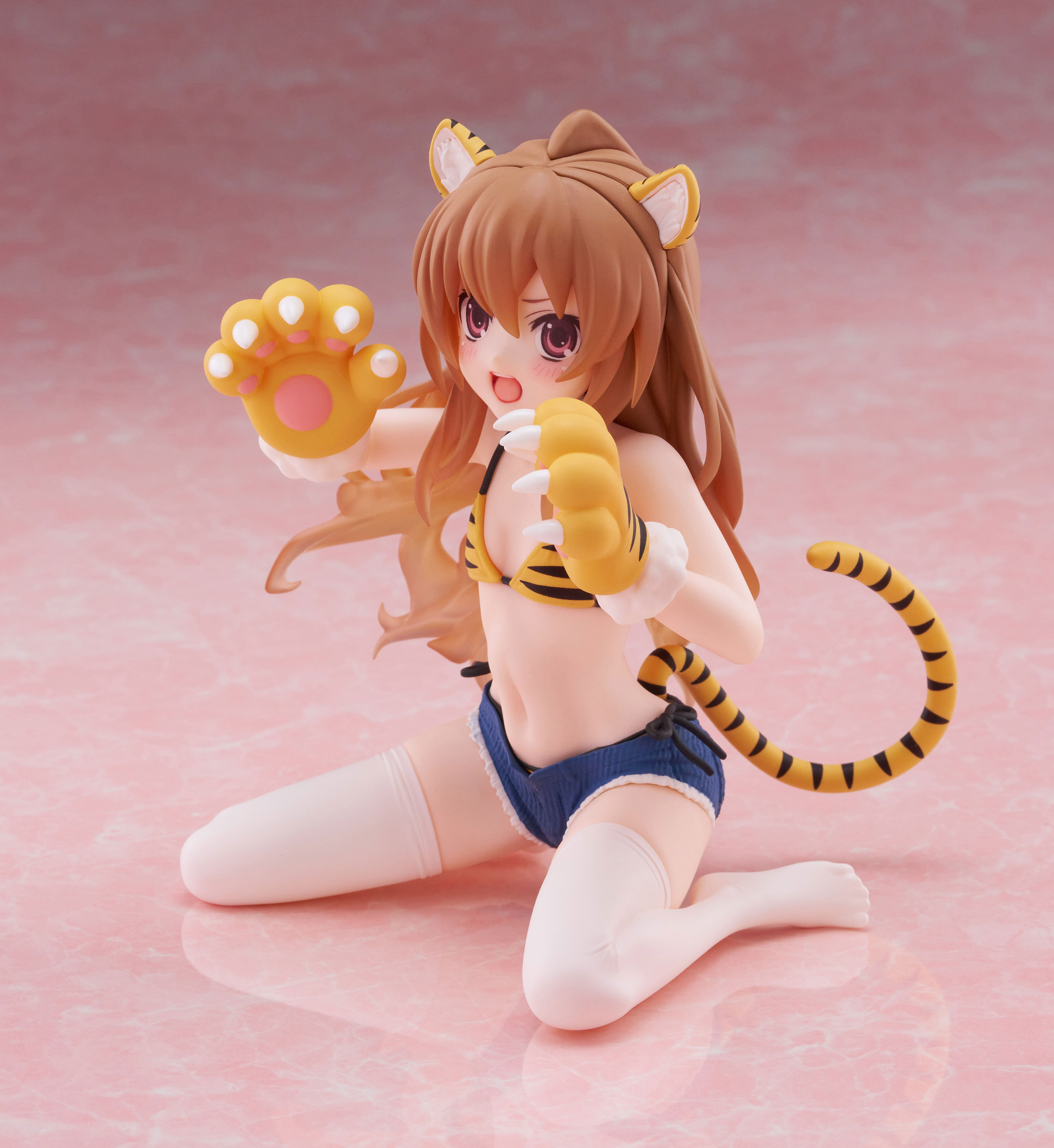 Toradora! Desktop Cute Taiga Aisaka (Tiger Costume Swimwear Ver.) Figure Gallery Image 8