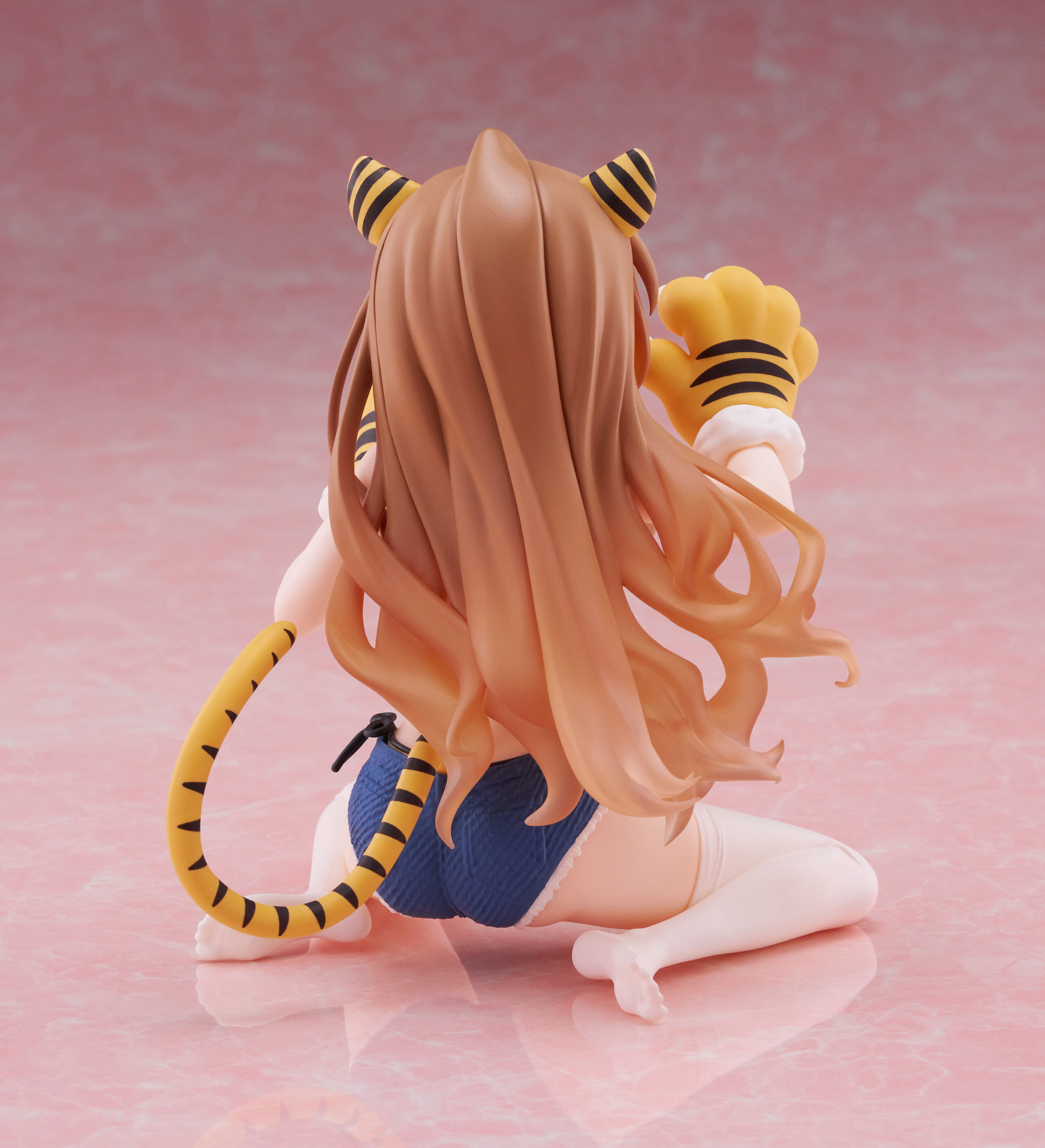 Toradora! Desktop Cute Taiga Aisaka (Tiger Costume Swimwear Ver.) Figure Gallery Image 9