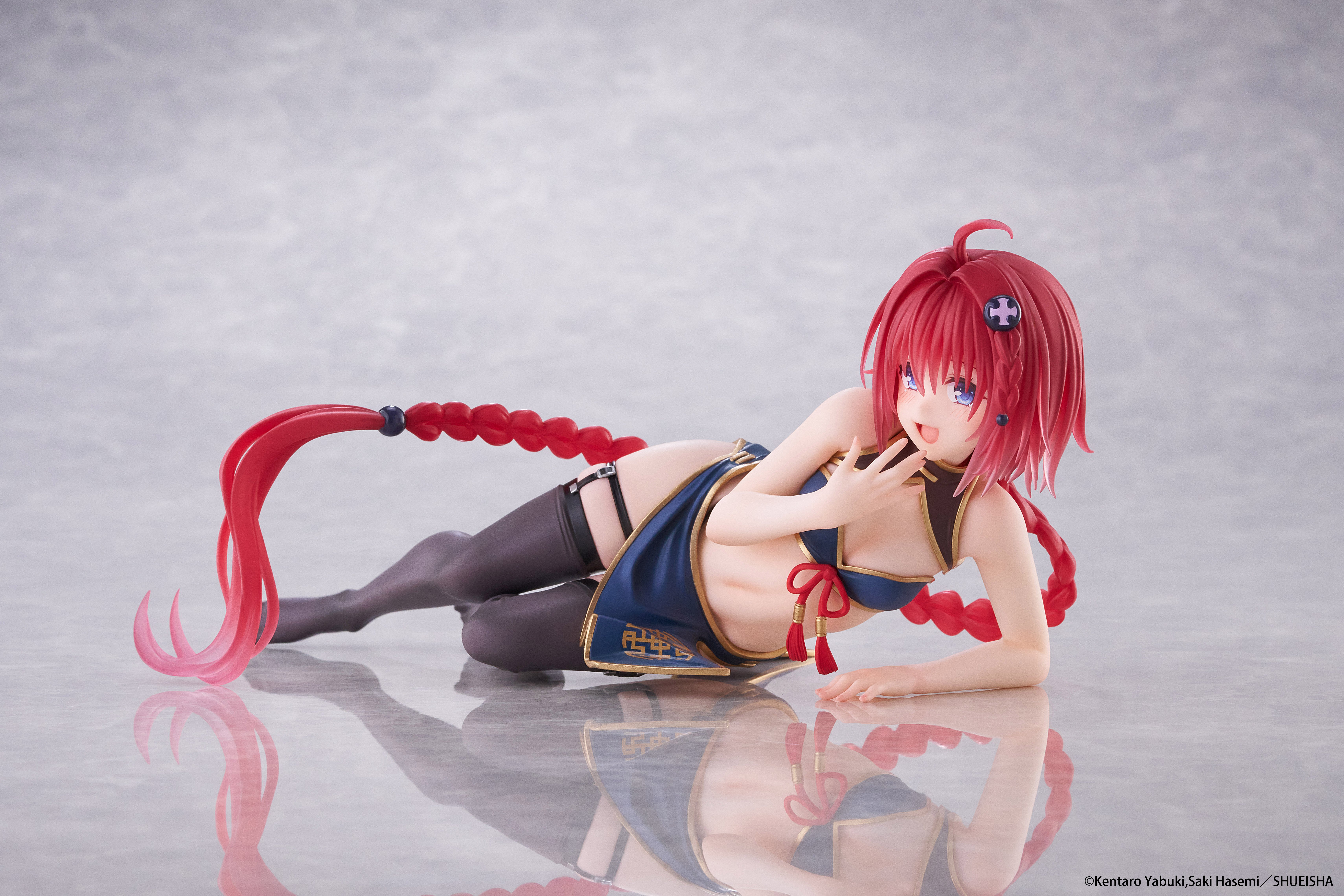 To Love-Ru Darkness Desktop Cute Mea Kurosaki (Chinese Dress Ver.) Figure Gallery Image 8