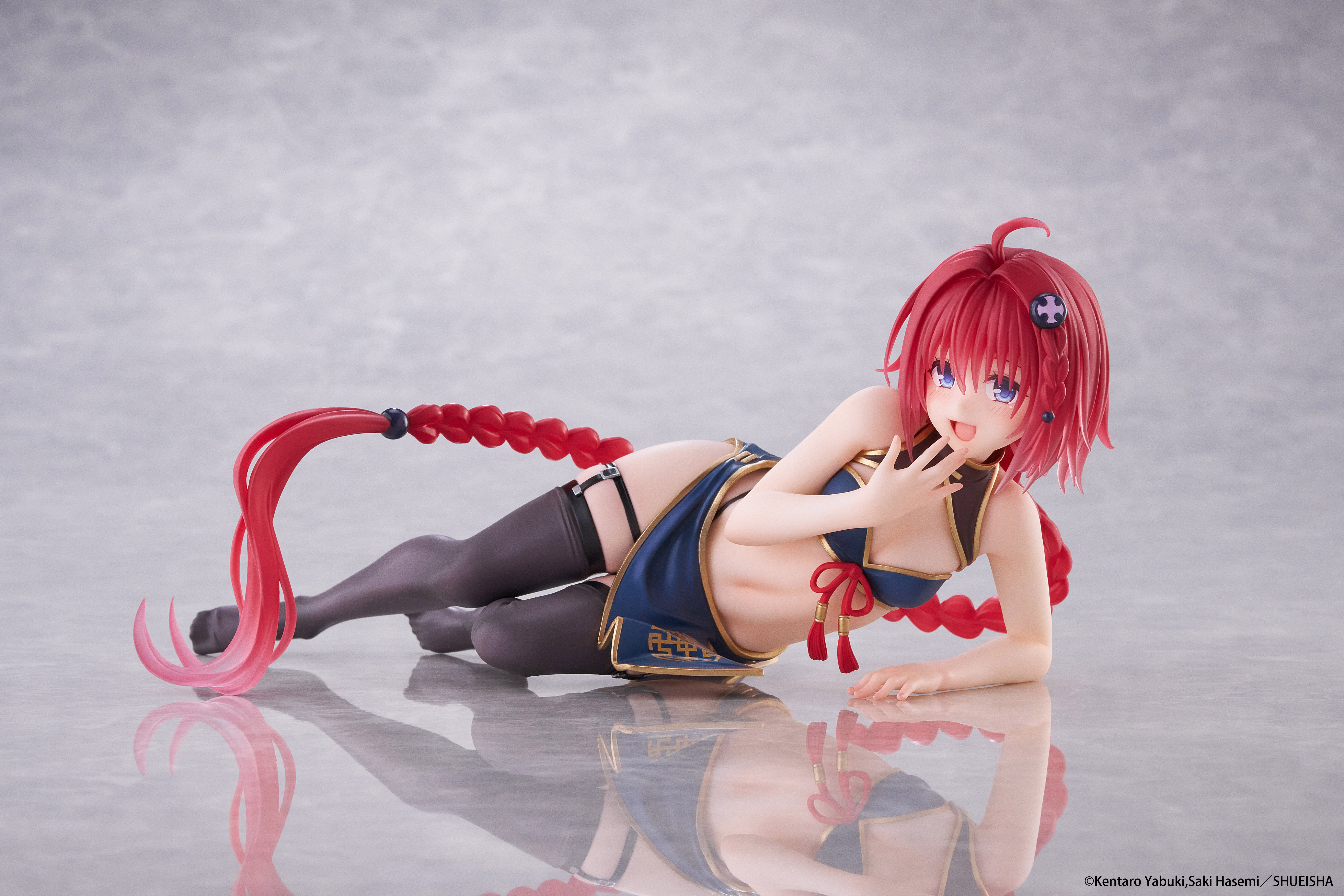 To Love-Ru Darkness Desktop Cute Mea Kurosaki (Chinese Dress Ver.) Figure Gallery Image 7