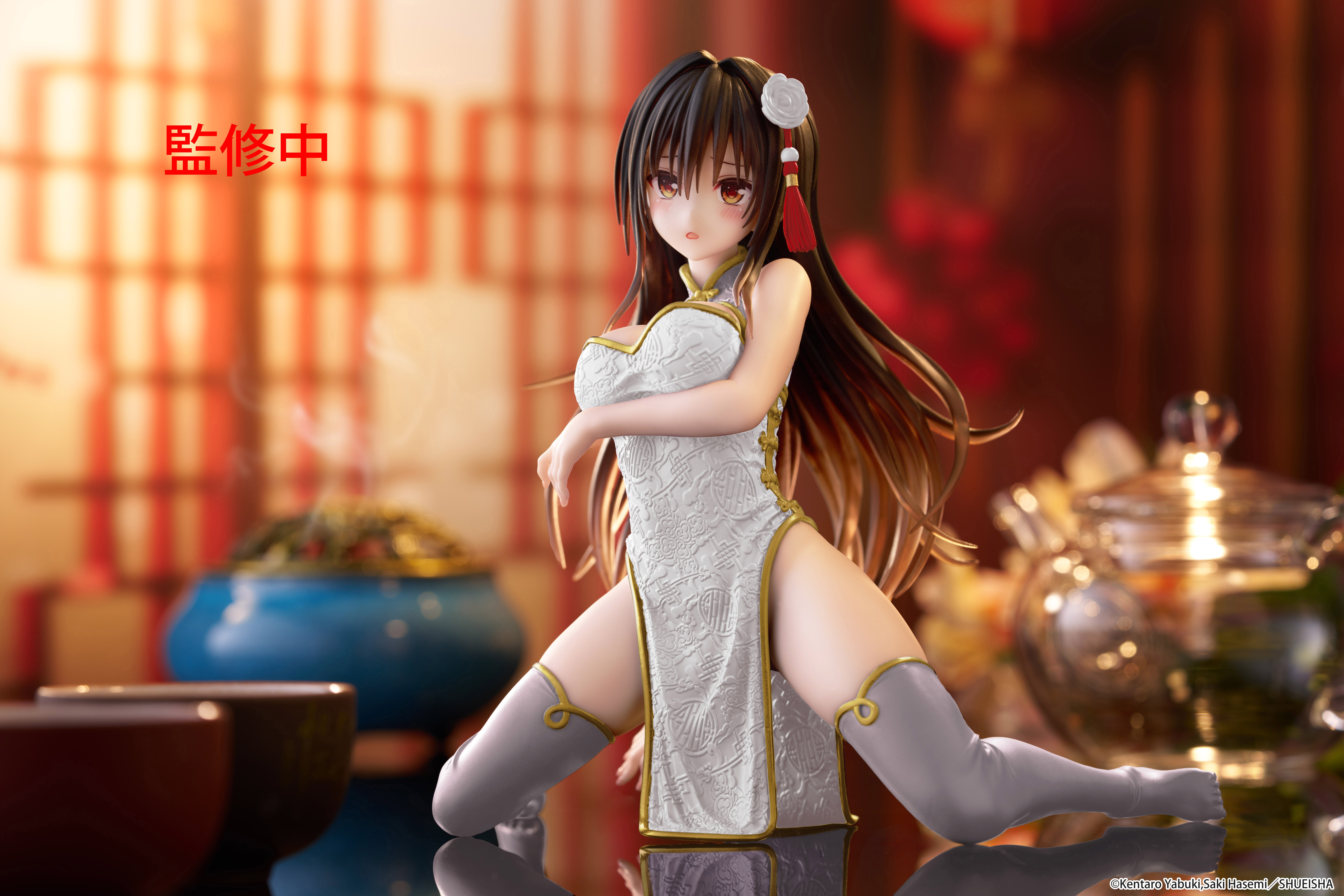 To Love-Ru Darkness Desktop Cute Yui Kotegawa (Chinese Dress Ver.) Figure (Renewal) Gallery Image 4