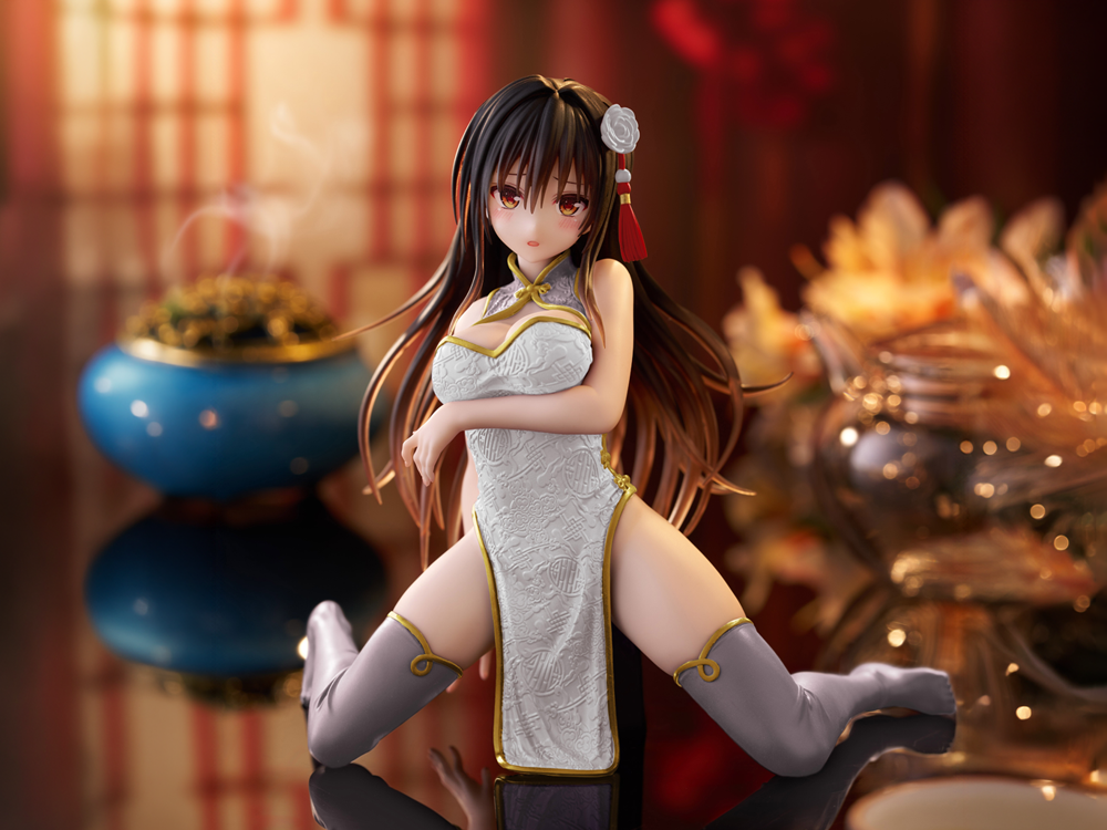 To Love-Ru Darkness Desktop Cute Yui Kotegawa (Chinese Dress Ver.) Figure (Renewal) Gallery Image 1