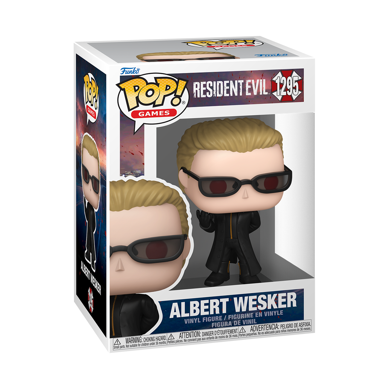 Resident Evil Pop! Games #1295 Albert Wesker Gallery Image 3