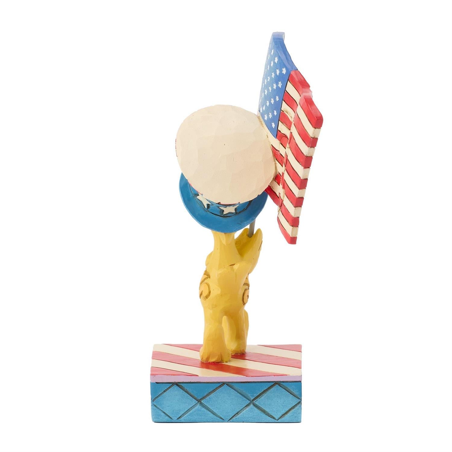 Peanuts Patriotic Woodstock with Flag Figurine (Jim Shore) Gallery Image 7