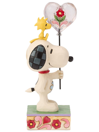 Peanuts Snoopy with Heart Balloon Figurine (Jim Shore) Gallery Image 2