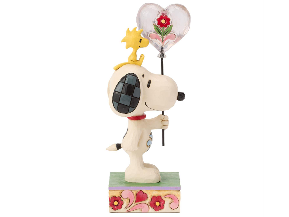Peanuts Snoopy with Heart Balloon Figurine (Jim Shore) Gallery Image 1