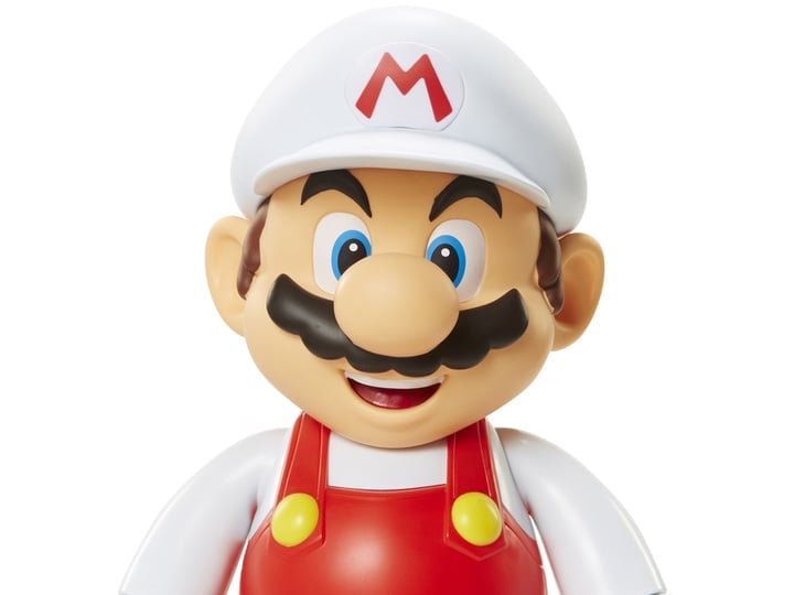 World of Nintendo 20" Big Figure - Fire Mario Gallery Image 1