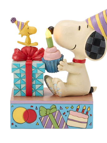 Peanuts Birthday Snoopy Figurine (Jim Shore) Gallery Image 2