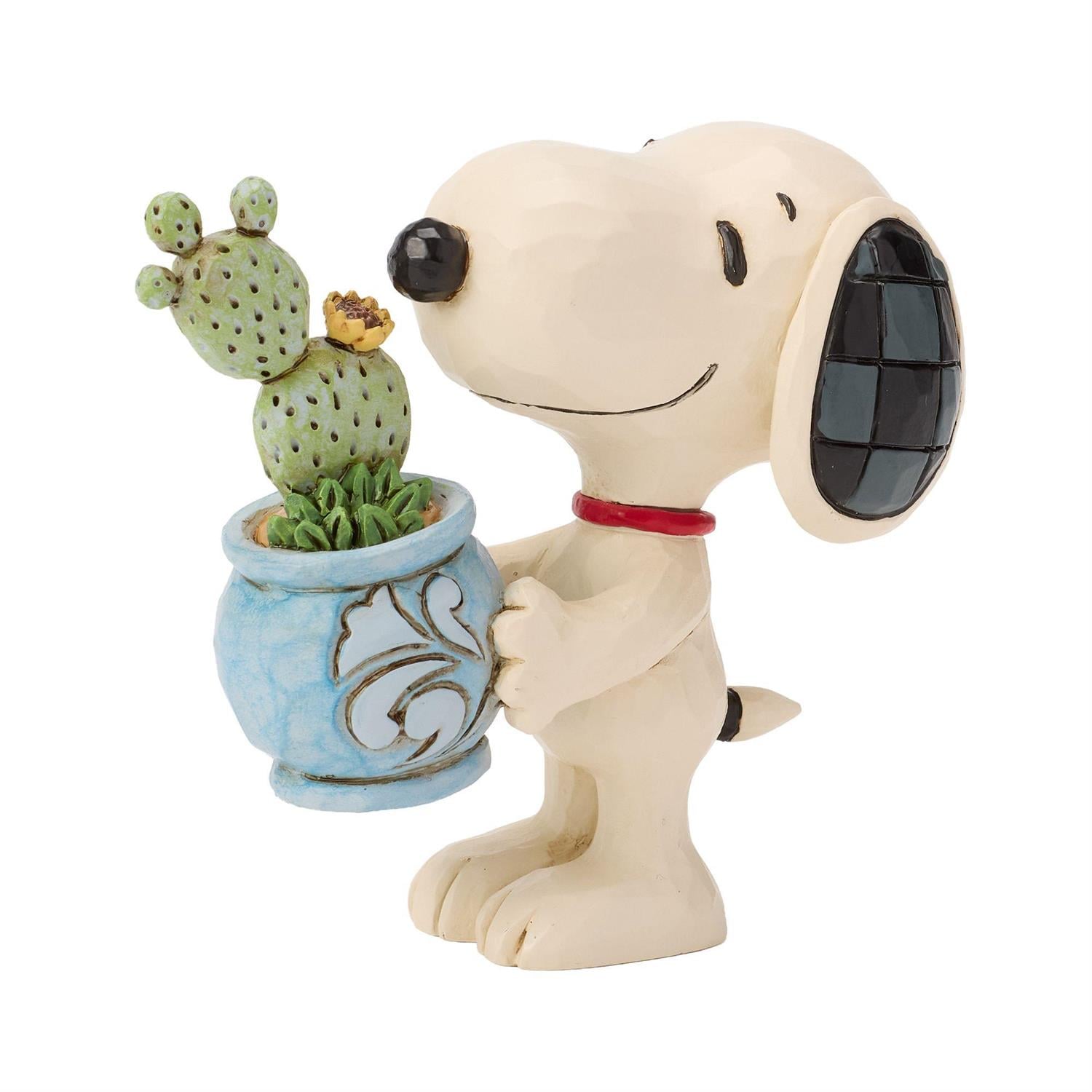 Peanuts Snoopy with Plant Mini Figurine (Jim Shore) Gallery Image 4