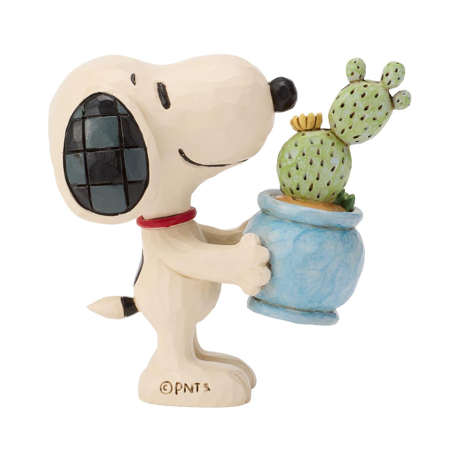 Peanuts Snoopy with Plant Mini Figurine (Jim Shore) Gallery Image 7