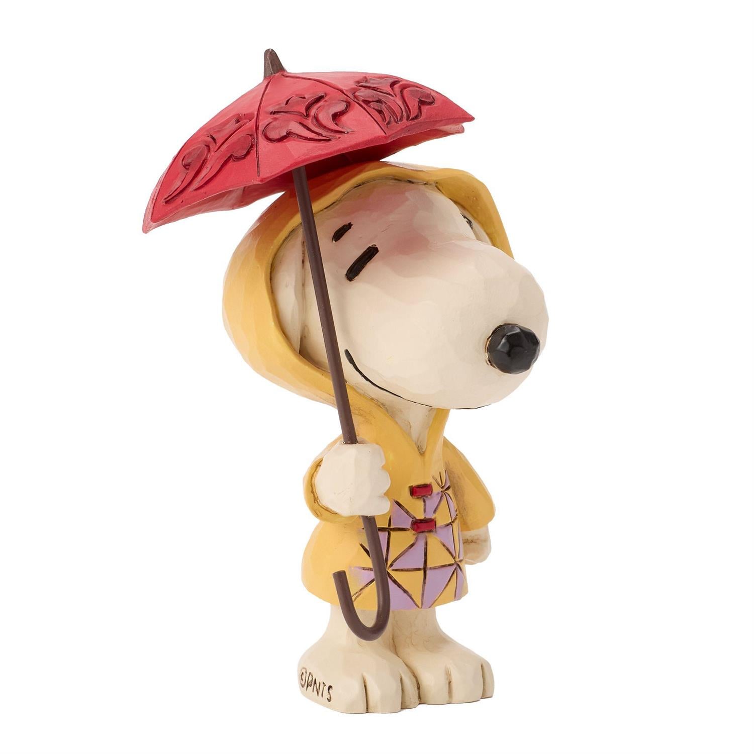 Peanuts Snoopy in Raincoat Mini Figurine (Jim Shore) Gallery Image 4