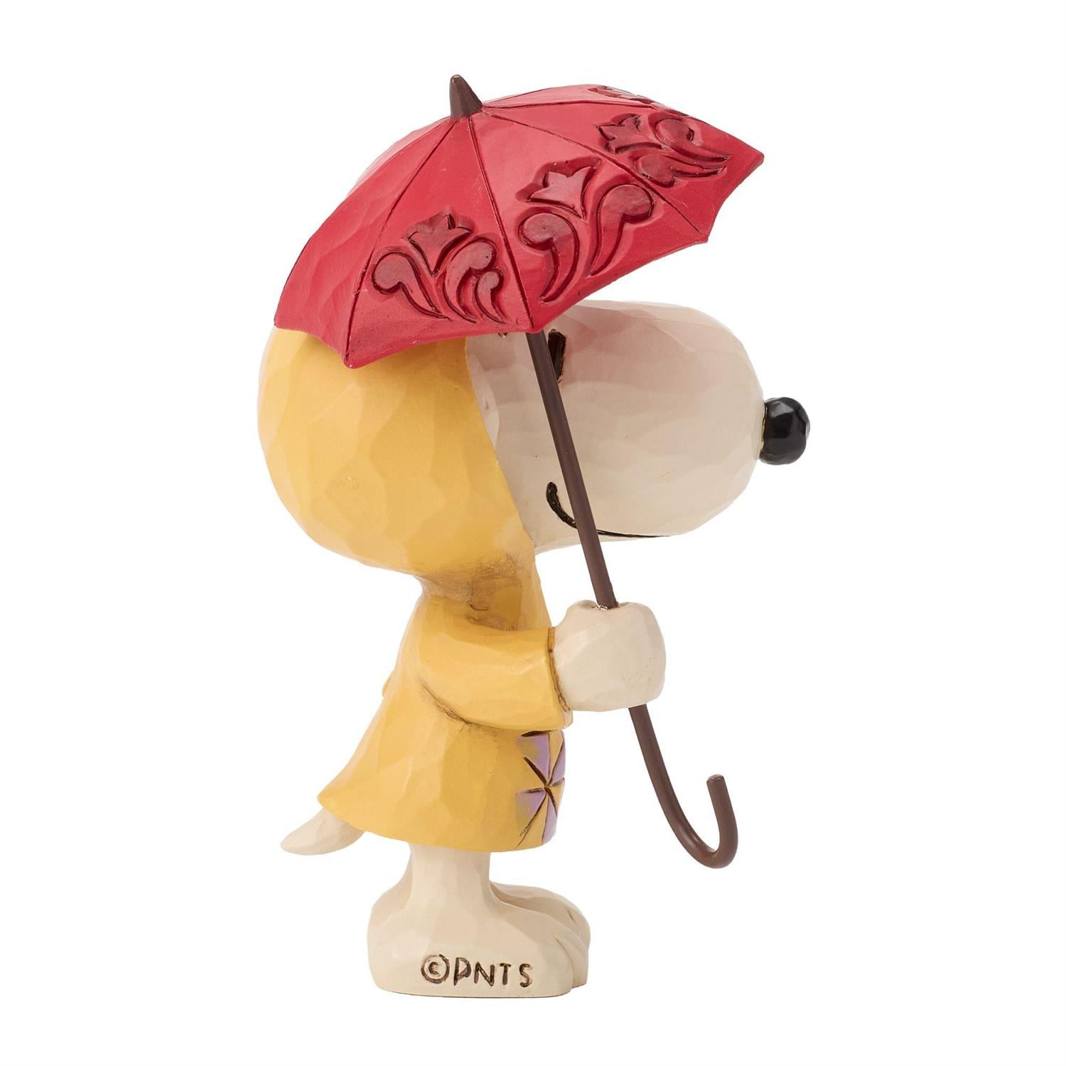 Peanuts Snoopy in Raincoat Mini Figurine (Jim Shore) Gallery Image 7