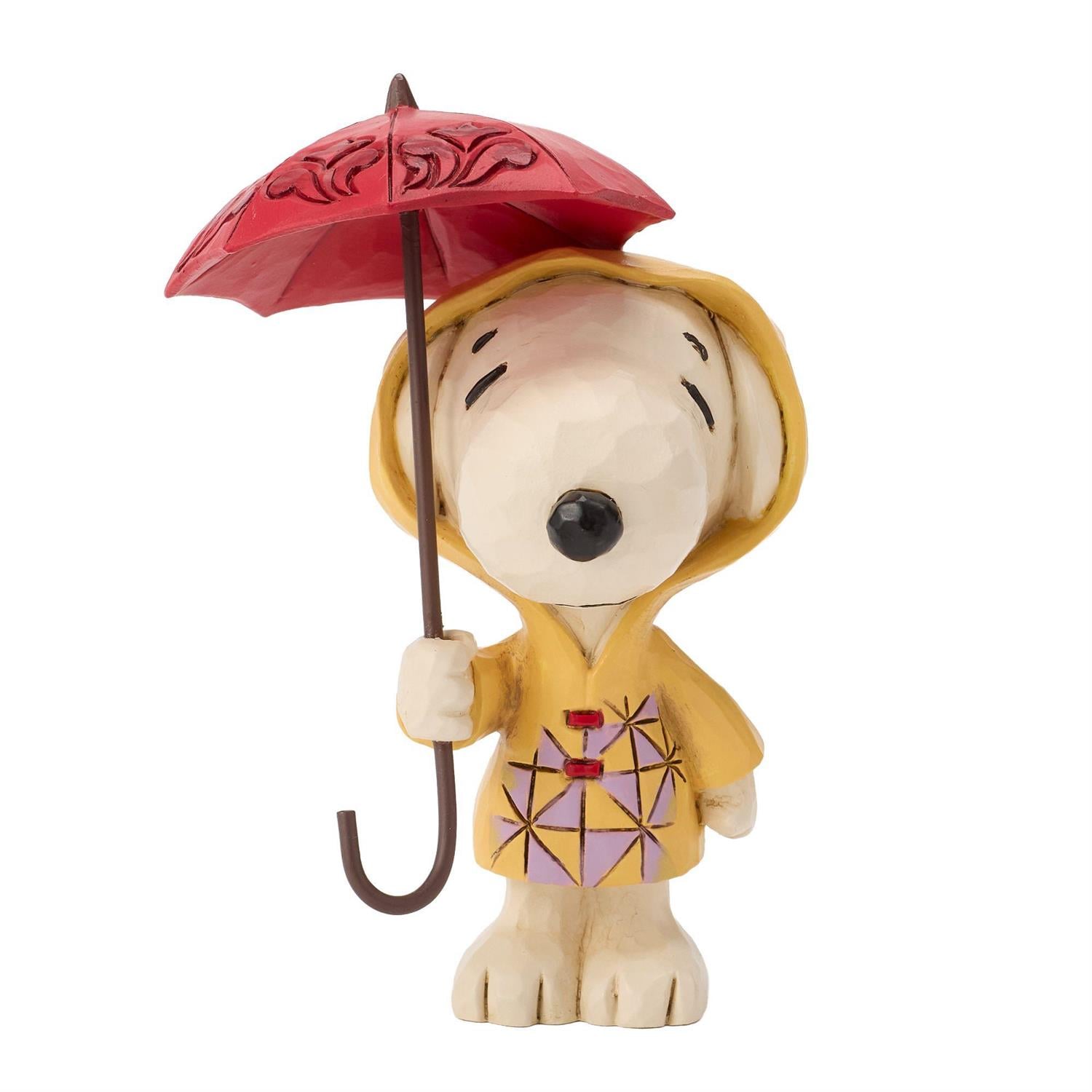 Peanuts Snoopy in Raincoat Mini Figurine (Jim Shore) Gallery Image 3