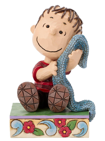 Peanuts Linus Sitting with Blanket Figurine (Jim Shore) Gallery Image 2