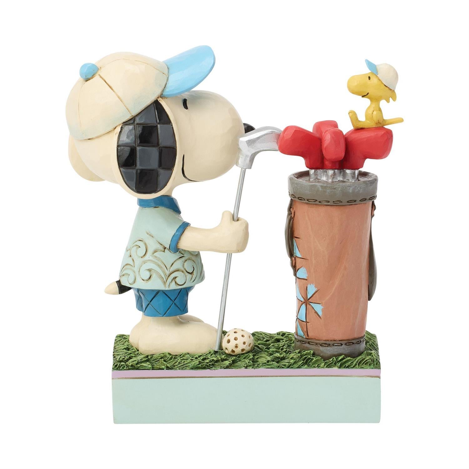 Peanuts Snoopy and Woodstock Golfing Figurine (Jim Shore) Gallery Image 7