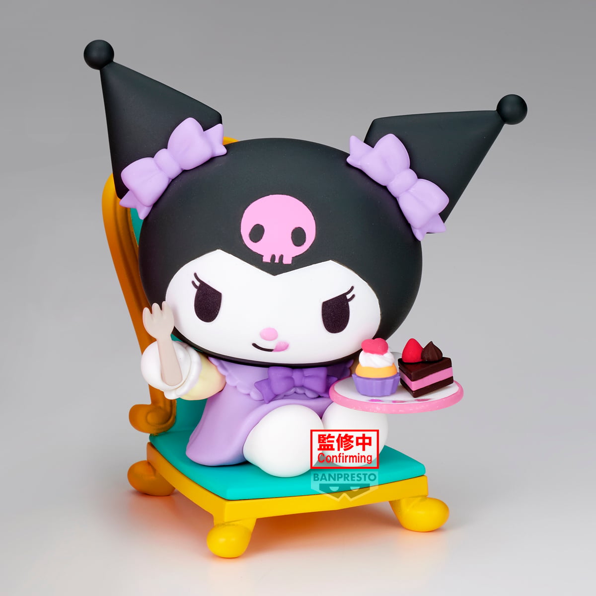 Sanrio Friendly Memories Tea Party Kuromi Figure