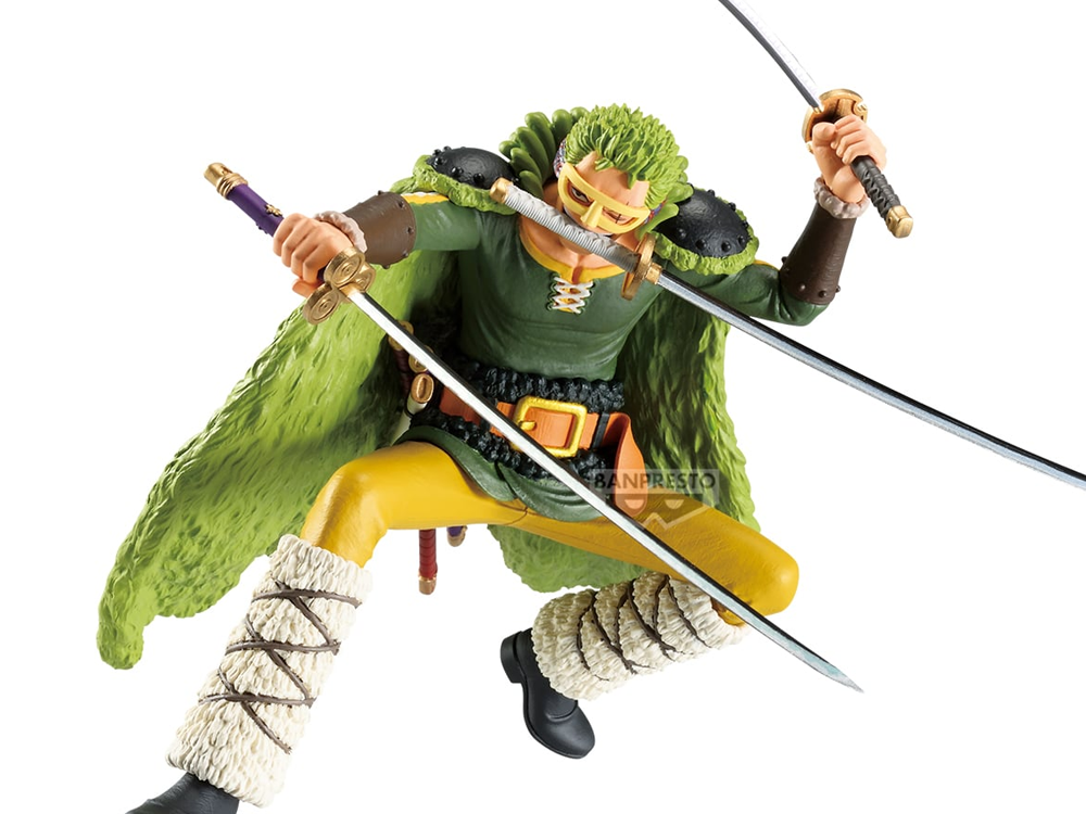 One Piece Cross Posing Roronoa Zoro Figure Gallery Image 1