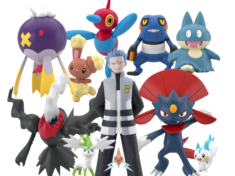 Pokemon Scale World Sinnoh Region 3 Set of 11 Figures Gallery Image 1