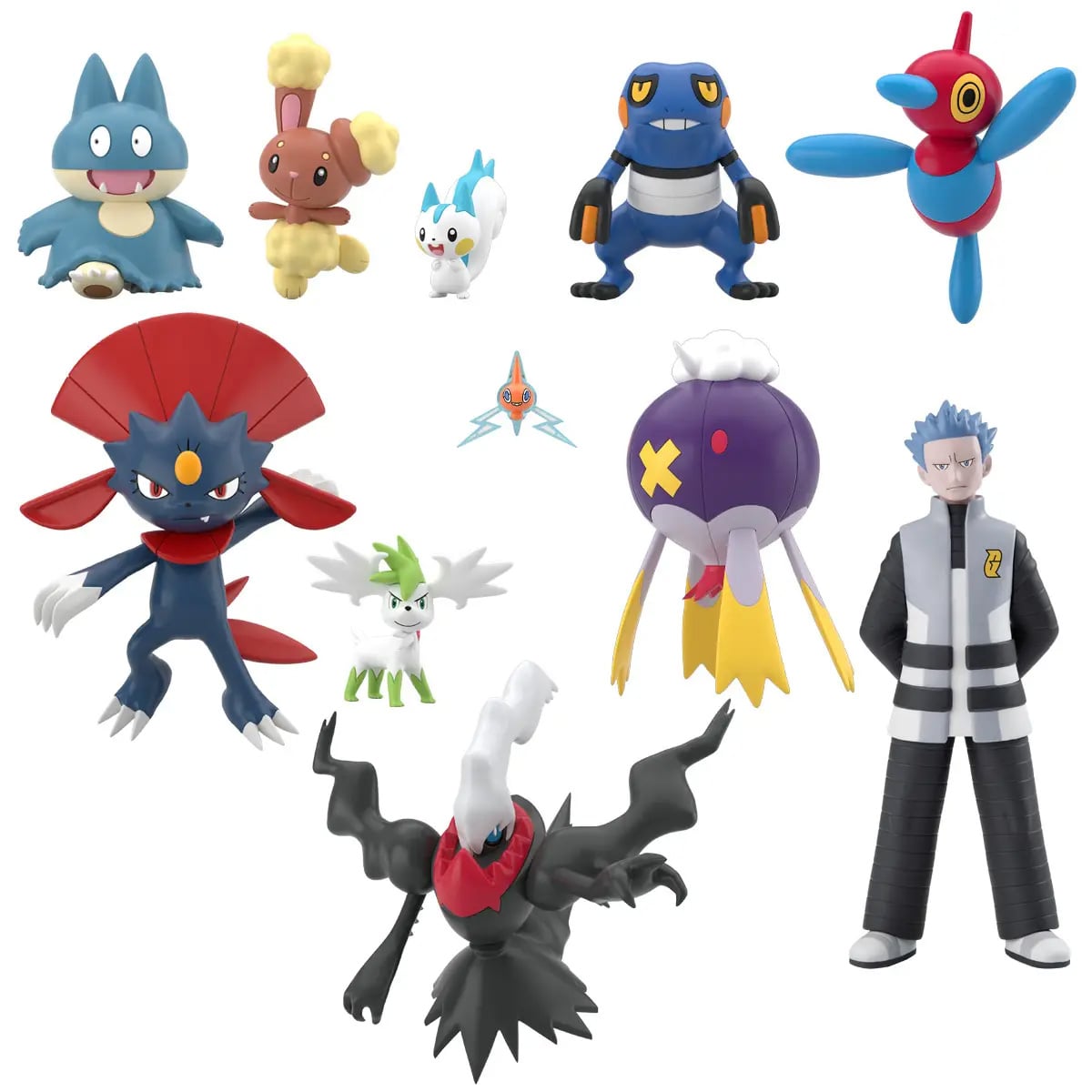 Pokemon Scale World Sinnoh Region 3 Set of 11 Figures Gallery Image 4