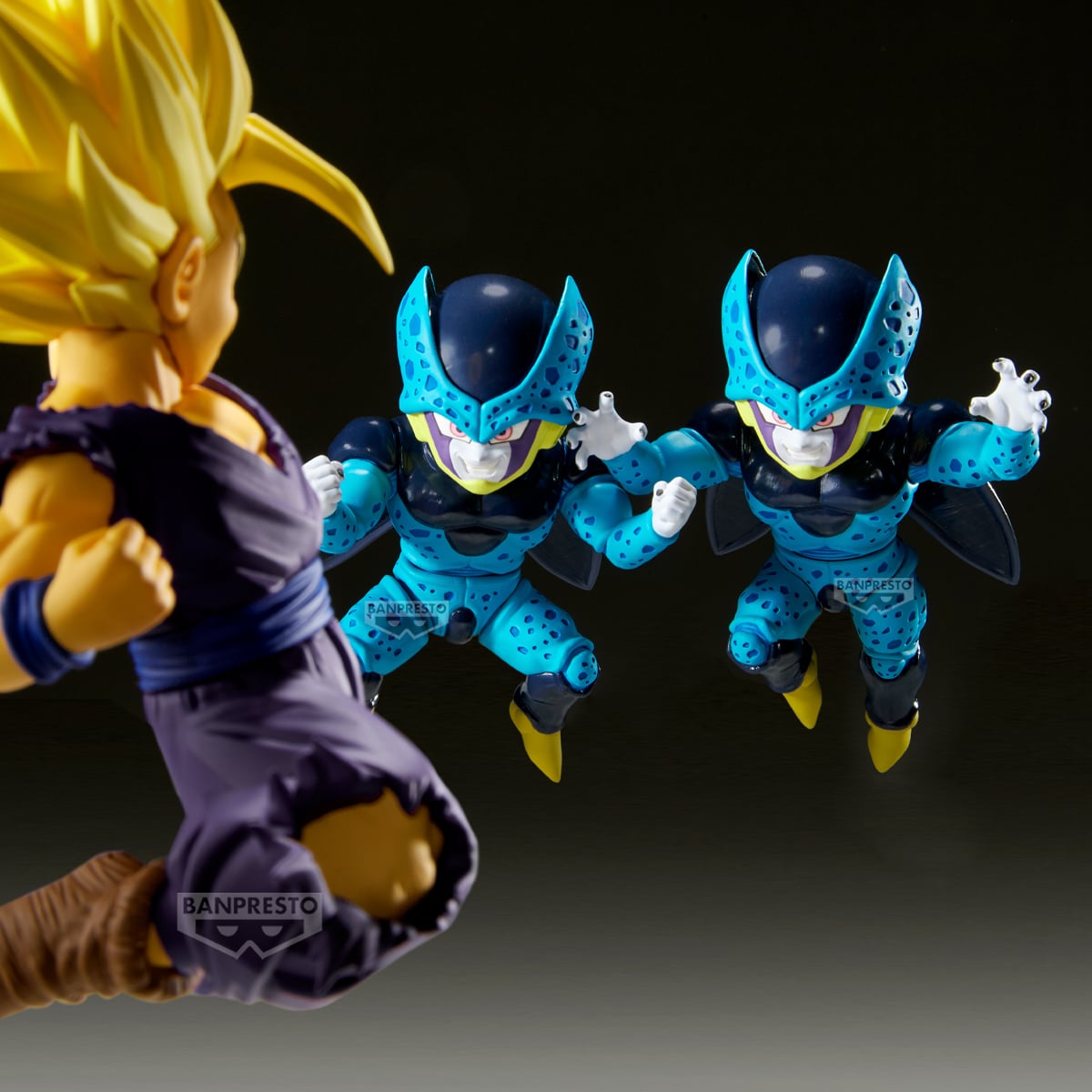 Dragon Ball Z Match Makers Cell Jr. (Vs Super Saiyan 2 Gohan) Figure Gallery Image 9