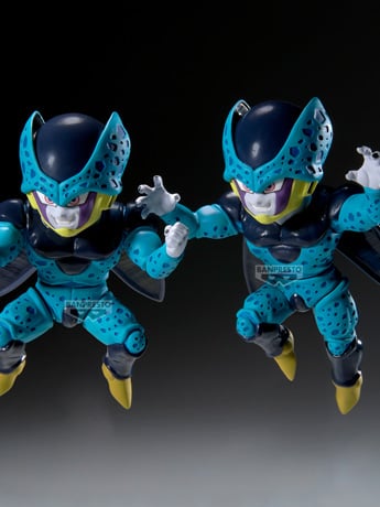 Dragon Ball Z Match Makers Cell Jr. (Vs Super Saiyan 2 Gohan) Figure Gallery Image 2
