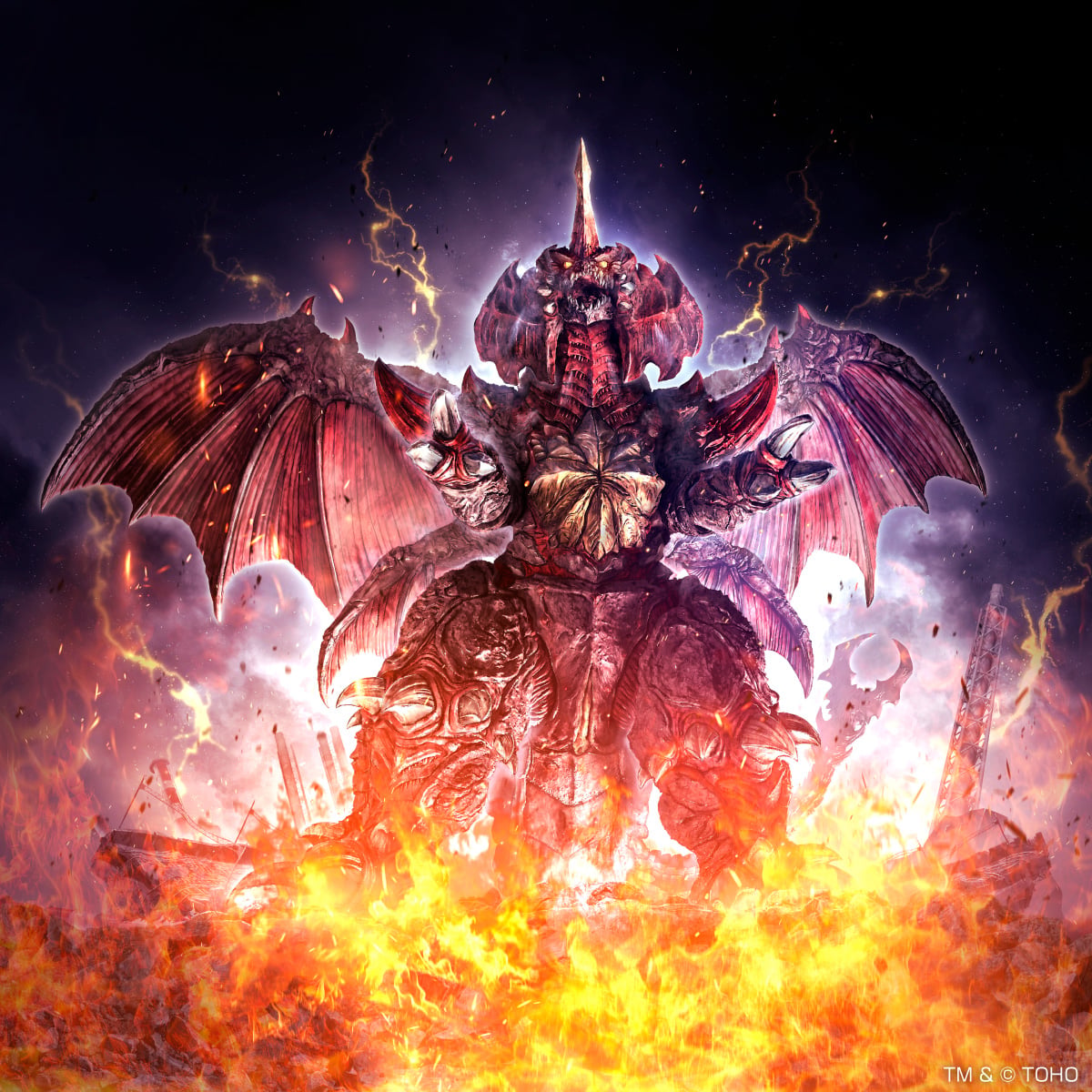Godzilla vs. Destoroyah (1995) PLAfig. PF-03 Destoroyah Perfect Form (Limited Edition Ver.) Model Kit Gallery Image 12