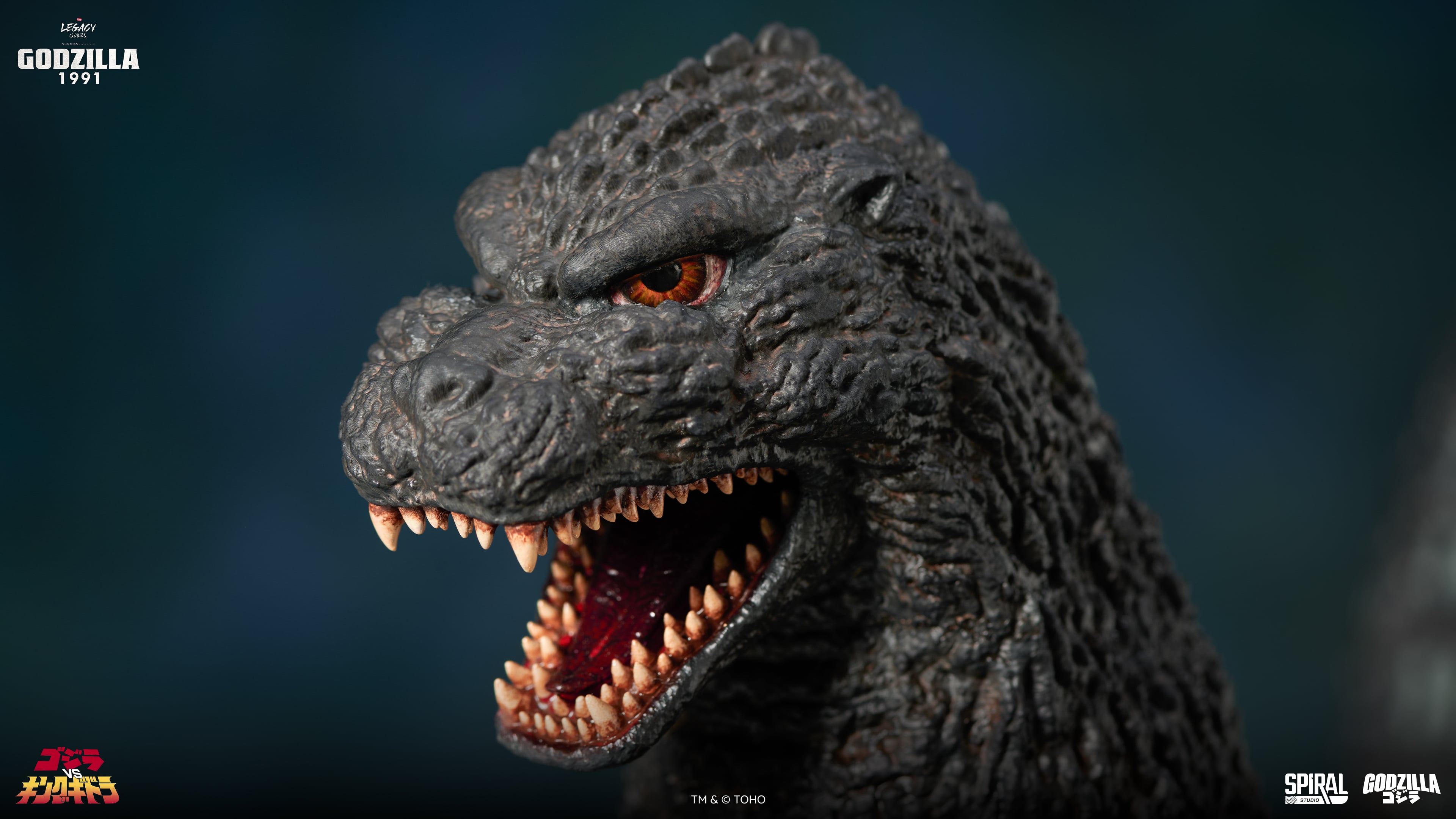 Godzilla vs. King Ghidorah (1991) The Legacy Series: Tanaka Kenichi Modeling Collection Godzilla Limited Edition Statue Gallery Image 21