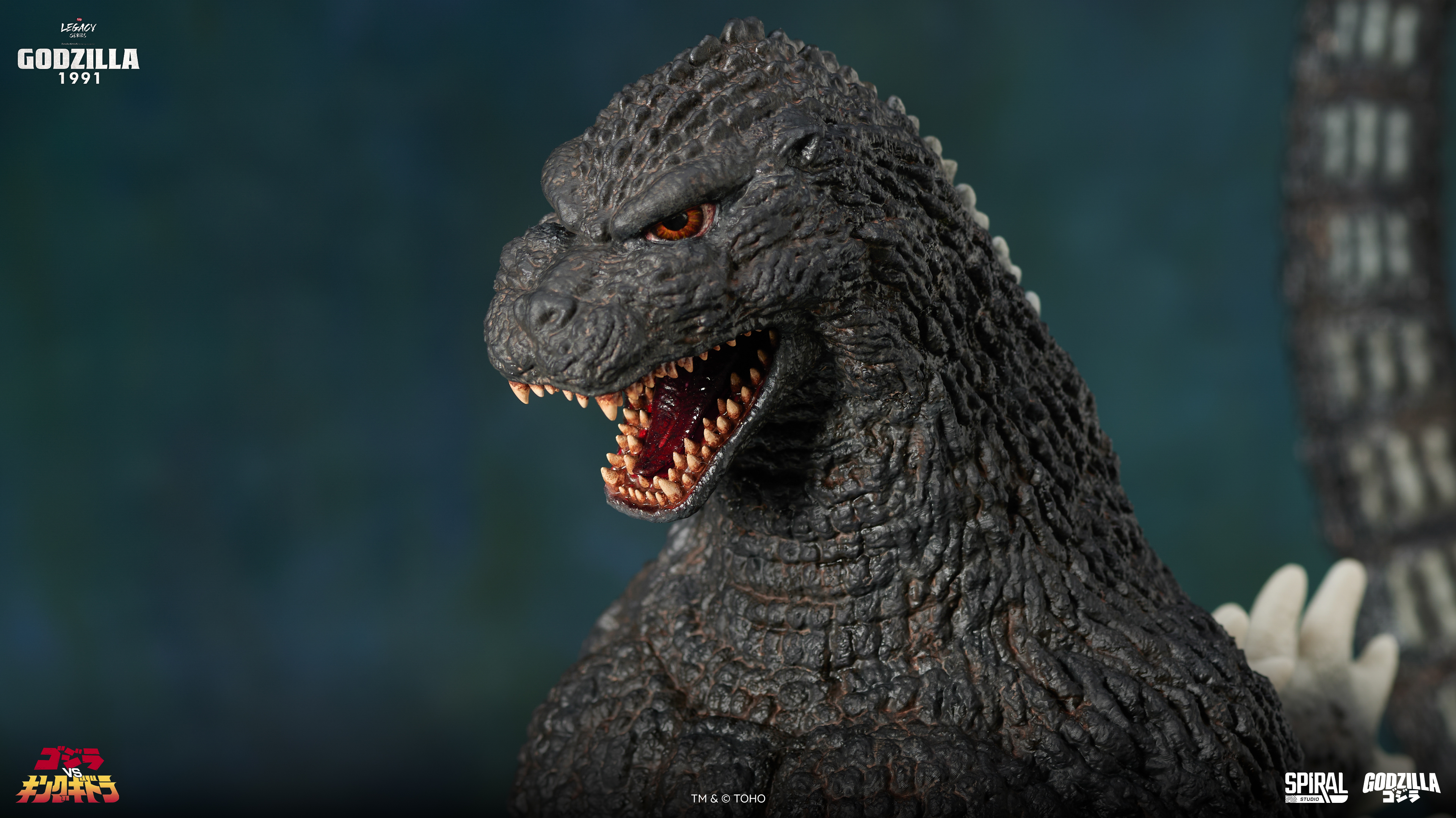 Godzilla vs. King Ghidorah (1991) The Legacy Series: Tanaka Kenichi Modeling Collection Godzilla Limited Edition Statue Gallery Image 23