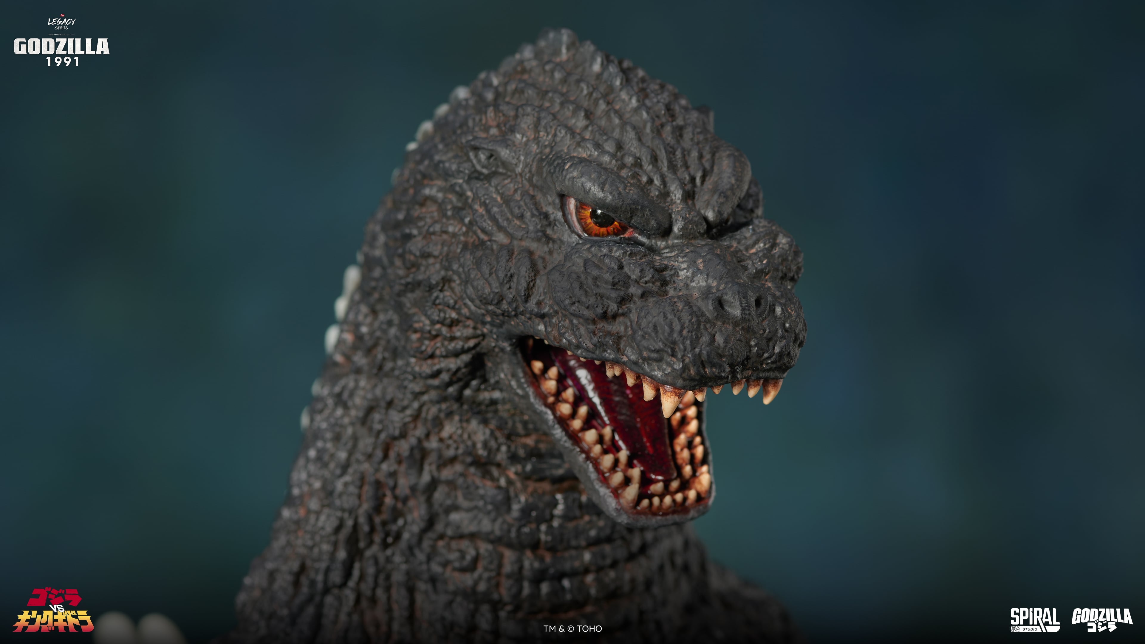 Godzilla vs. King Ghidorah (1991) The Legacy Series: Tanaka Kenichi Modeling Collection Godzilla Limited Edition Statue Gallery Image 19