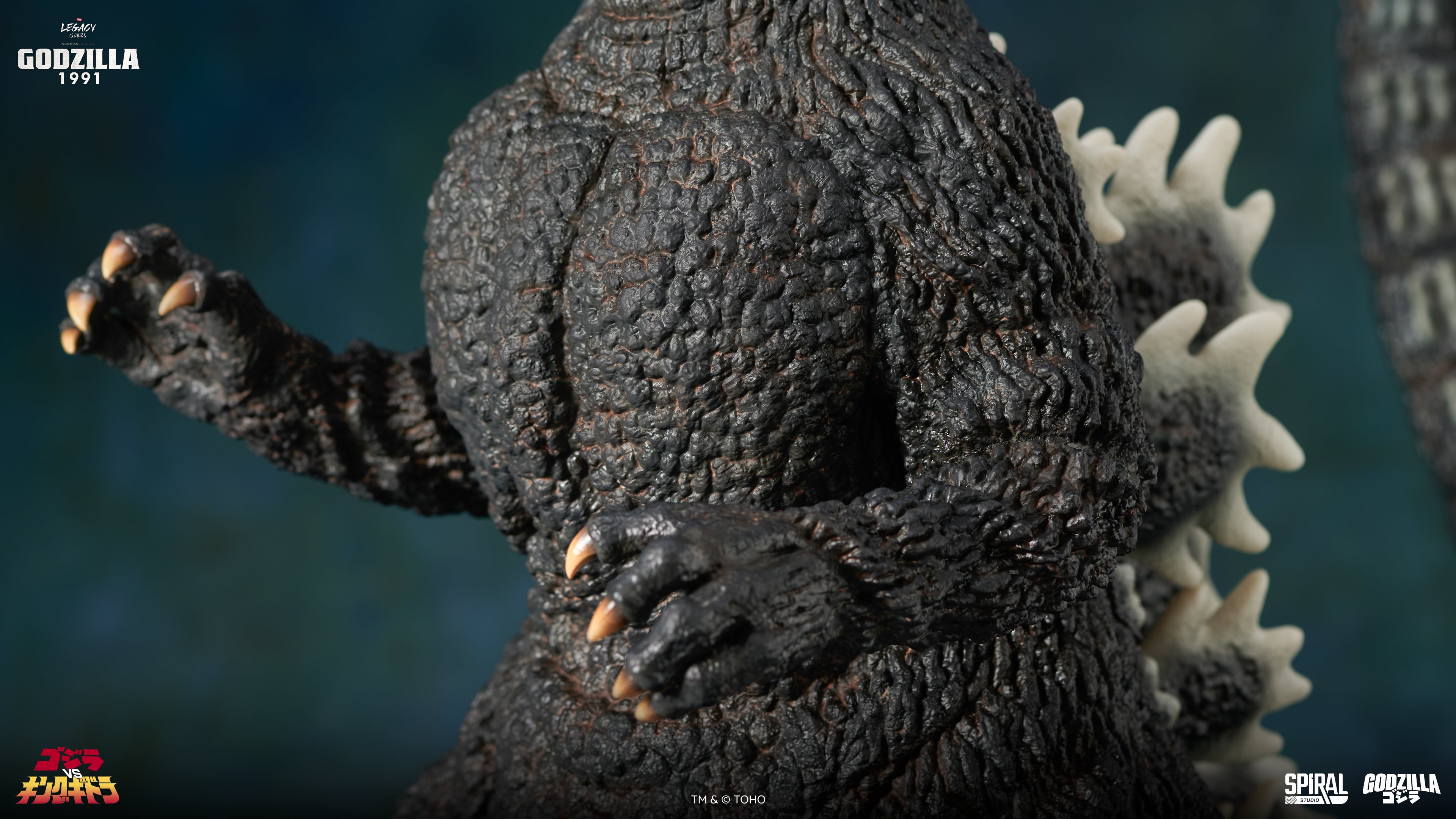 Godzilla vs. King Ghidorah (1991) The Legacy Series: Tanaka Kenichi Modeling Collection Godzilla Limited Edition Statue Gallery Image 22