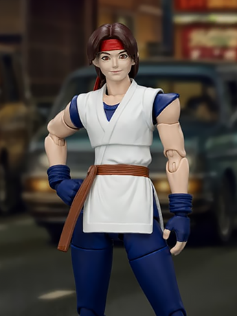 Image of The King of Fighters '98: Ultimate Match Art of Fighting Team Yuri Sakazaki 1/18 Scale Action Figure