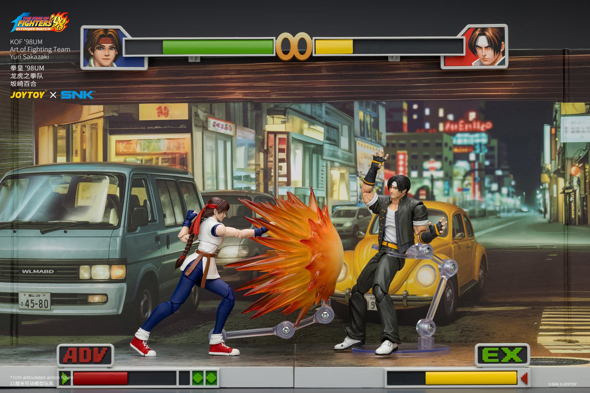 The King of Fighters '98: Ultimate Match Art of Fighting Team Yuri Sakazaki 1/18 Scale Action Figure Gallery Image 15