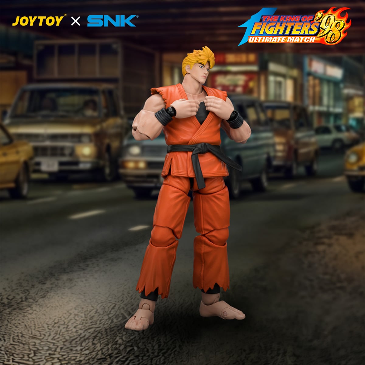 The King of Fighters '98: Ultimate Match Art of Fighting Team Ryo Sakazaki 1/18 Scale Action Figure Gallery Image 3