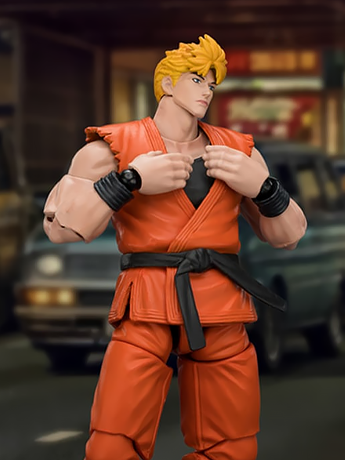 Image of The King of Fighters '98: Ultimate Match Art of Fighting Team Ryo Sakazaki 1/18 Scale Action Figure
