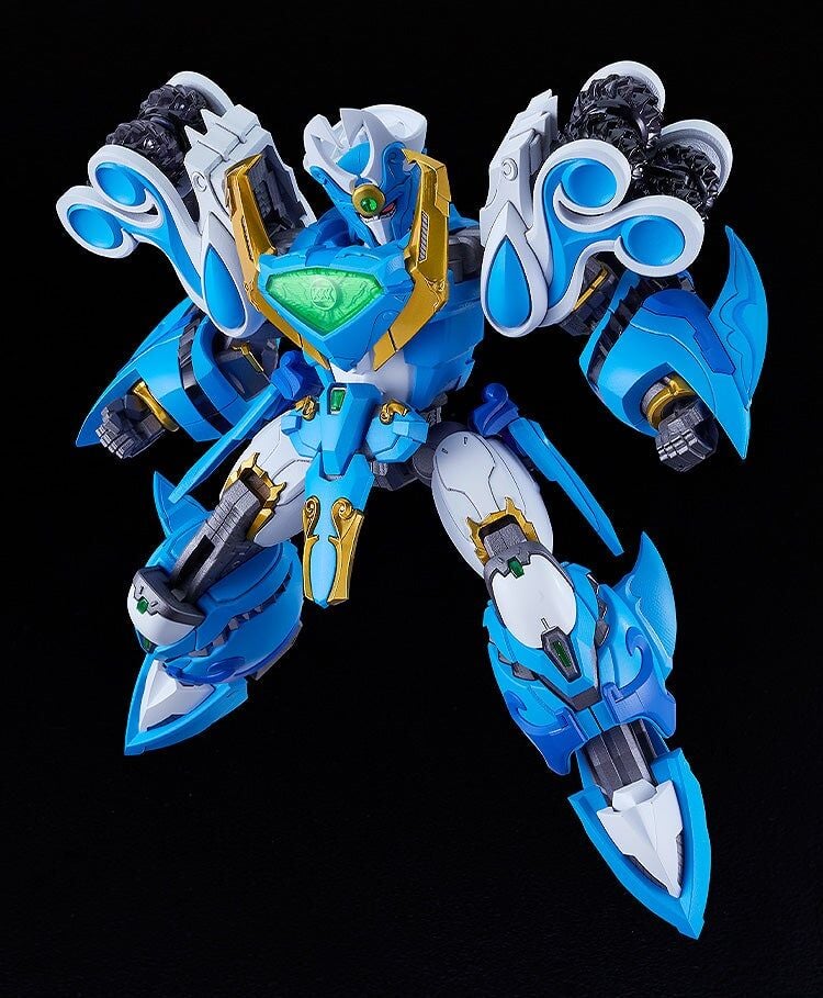 Madou King Granzort Moderoid King's Style Aquabeat (Gold Edition) Model Kit (Reissue) Gallery Image 6