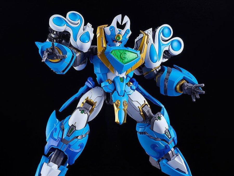 Madou King Granzort Moderoid King's Style Aquabeat (Gold Edition) Model Kit (Reissue) Gallery Image 1