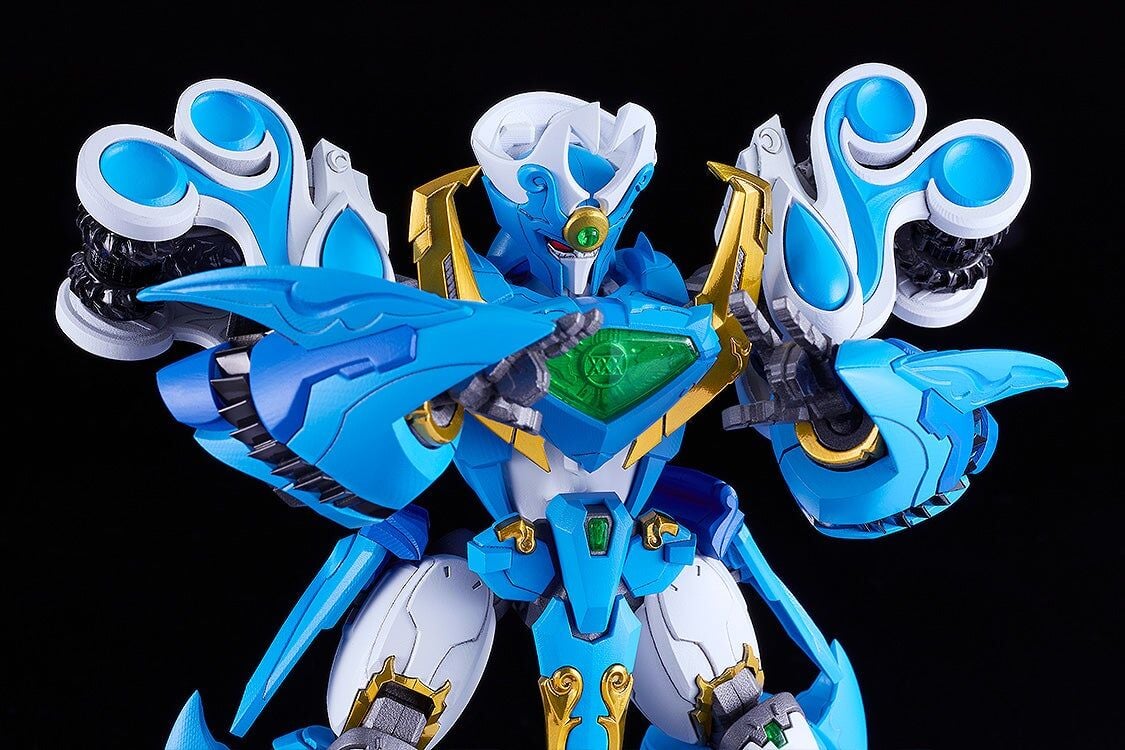 Madou King Granzort Moderoid King's Style Aquabeat (Gold Edition) Model Kit (Reissue) Gallery Image 10