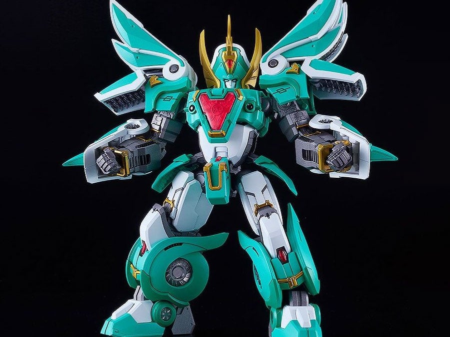 Madou King Granzort Moderoid King's Style Winzert (Gold Edition) Model Kit (Reissue) Gallery Image 1