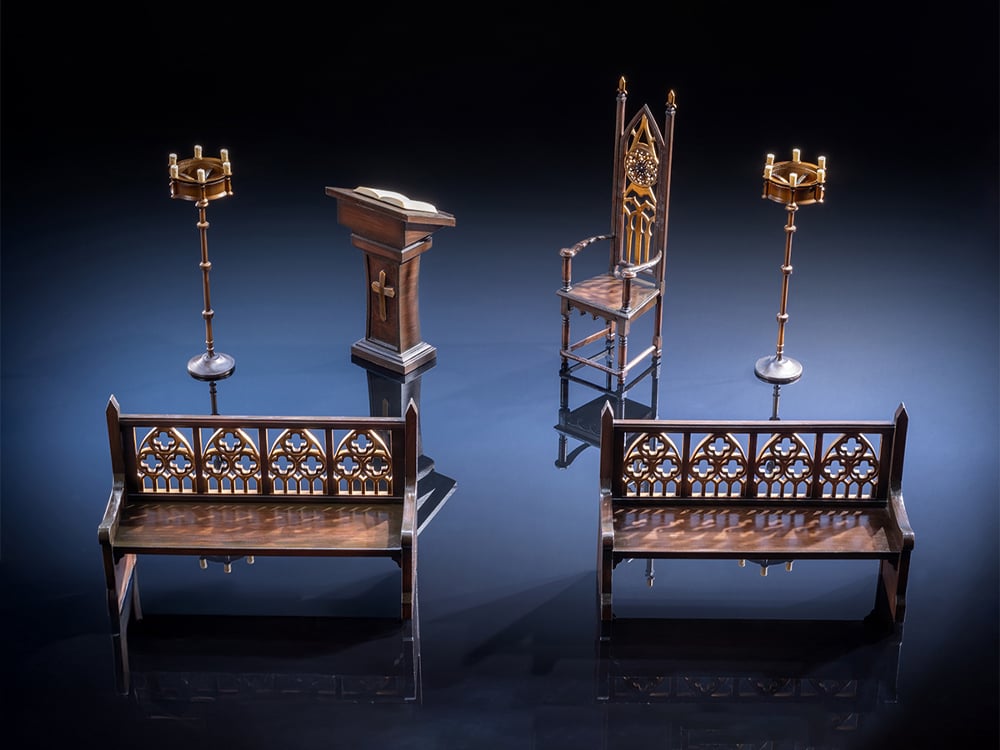 Holy Church 1/12 Scale Diorama Accessory Kit Gallery Image 1