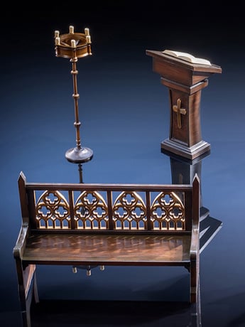 Image of Holy Church 1/12 Scale Diorama Accessory Kit