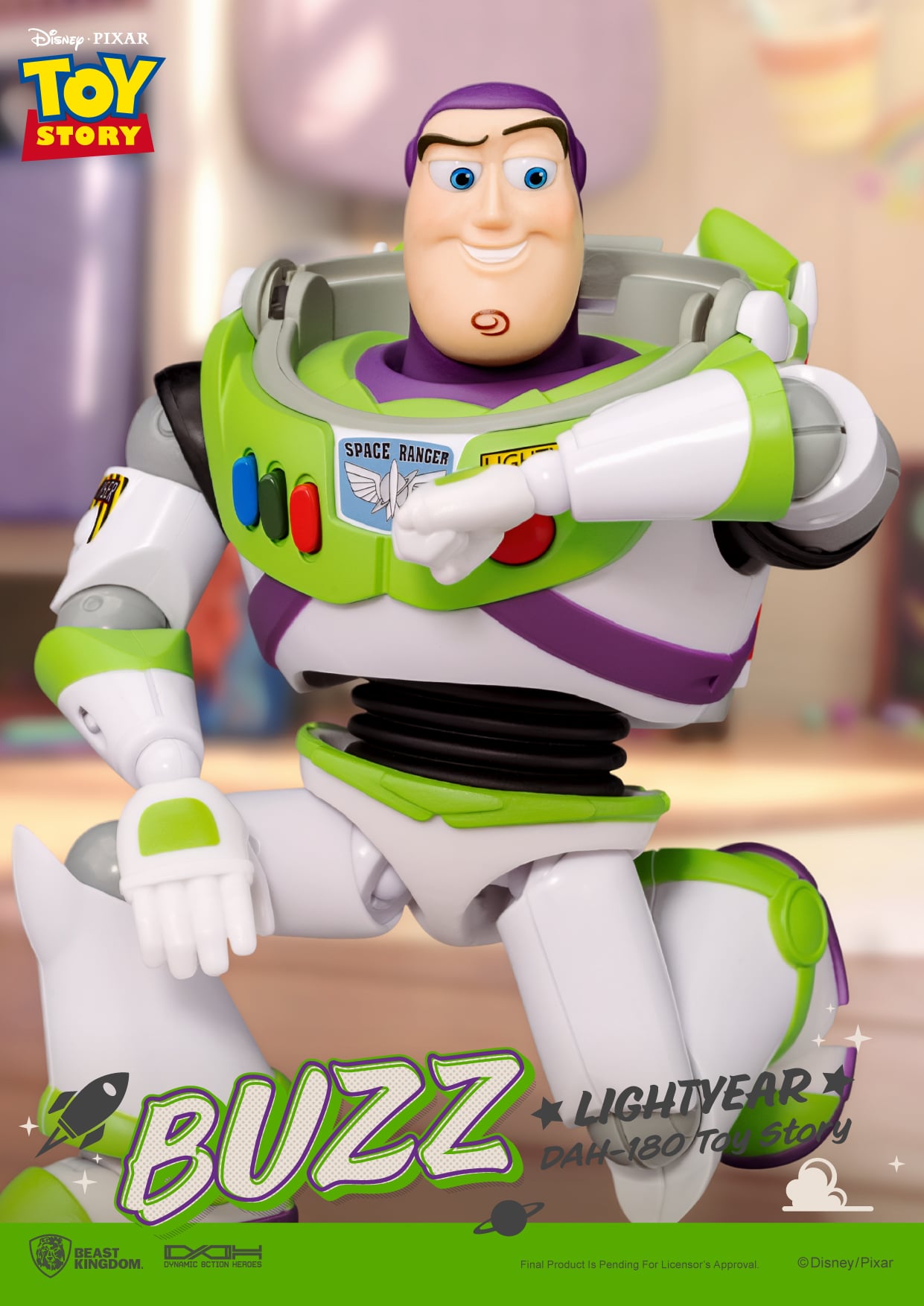 Toy Story Dynamic 8ction Heroes DAH-180 Buzz Lightyear Action Figure Gallery Image 7
