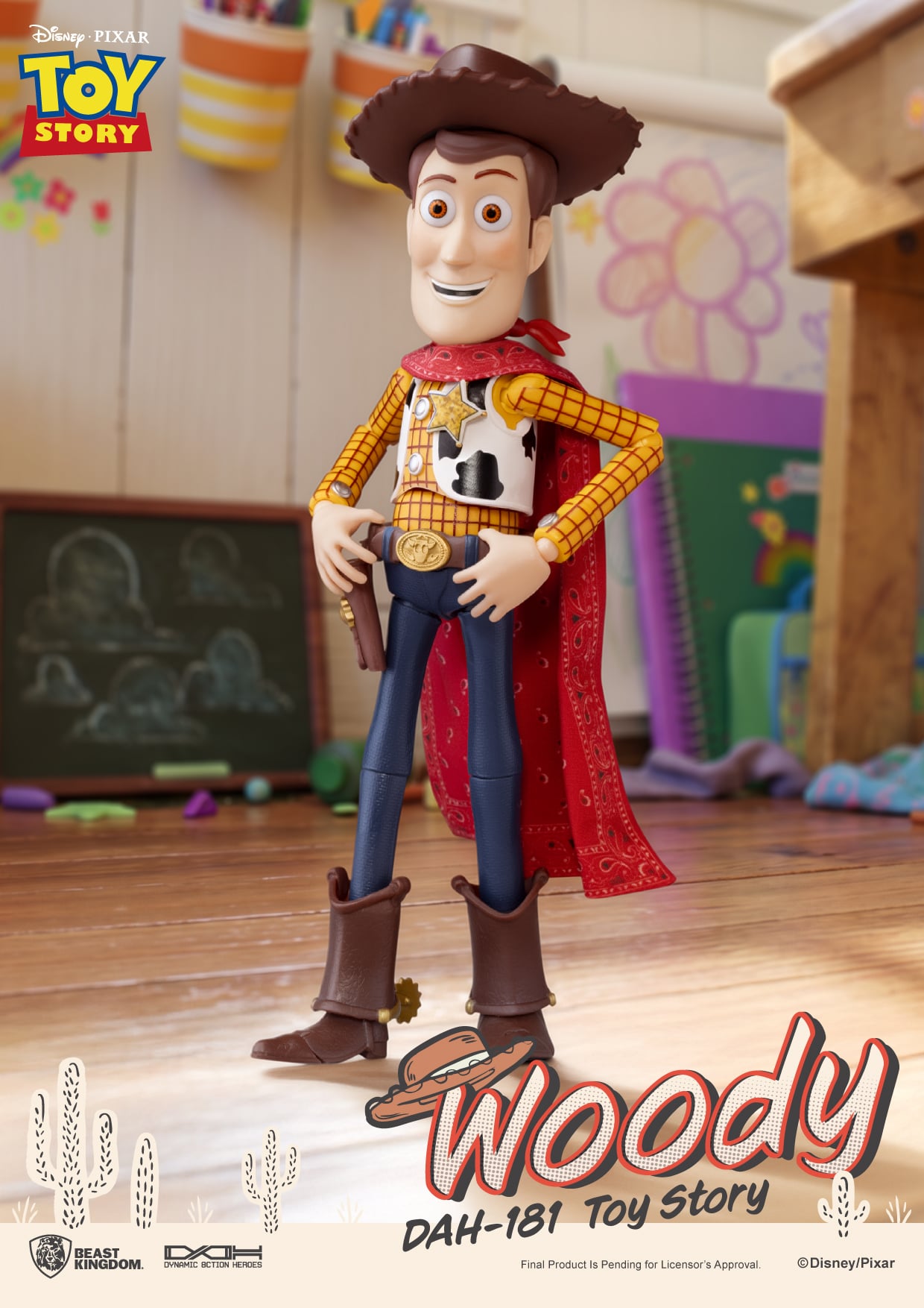Strikeout Woody フィギュア Toy Story ボブルヘッド Toy Story Dynamic 8ction Heroes DAH-181 Woody Action Figure