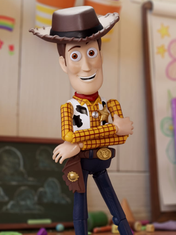 Toy Story Dynamic 8ction Heroes DAH-181 Woody Action Figure