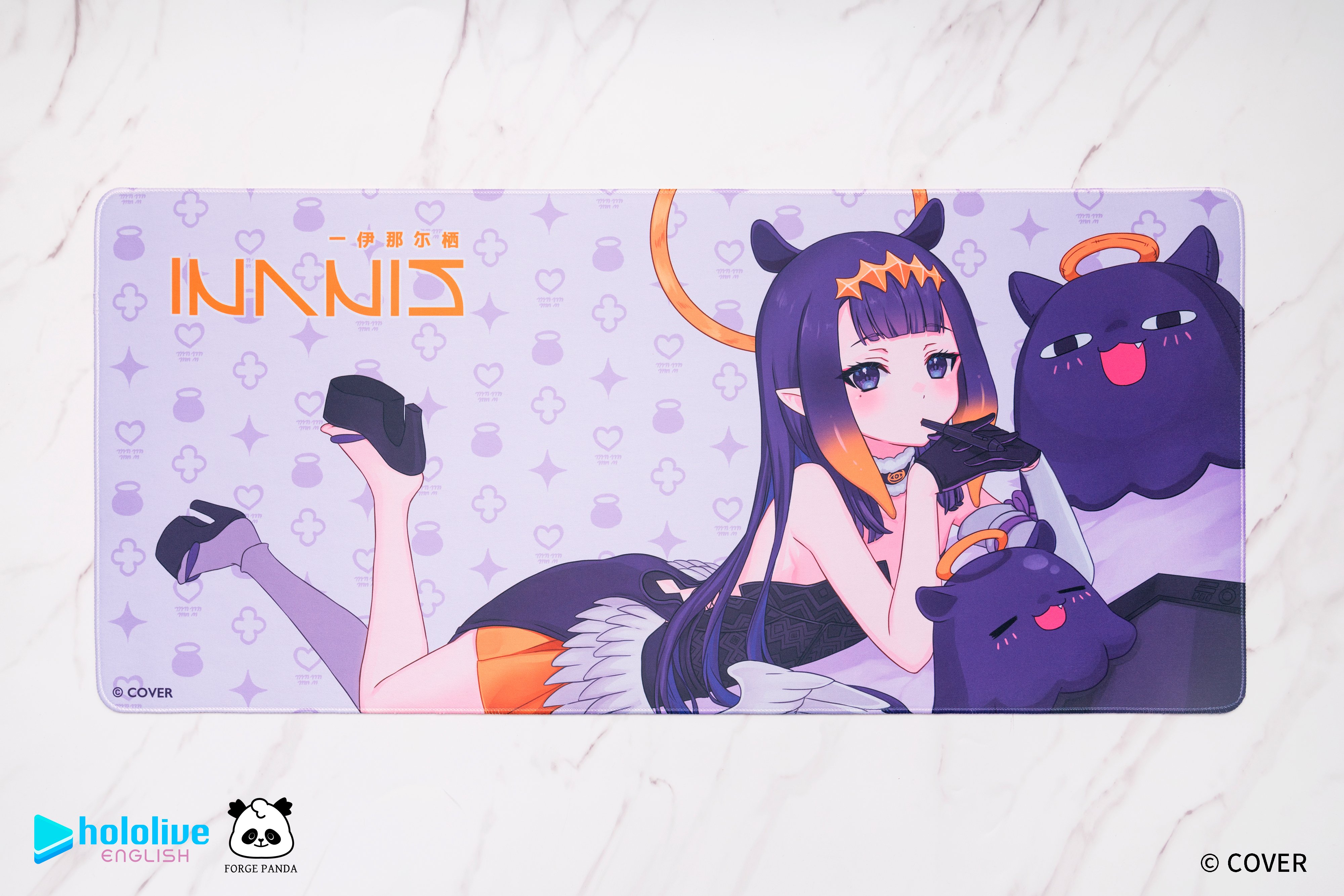 Ninodaisukiページ Hololive Ninomae Ina'nis (Design 2) Desk Mat